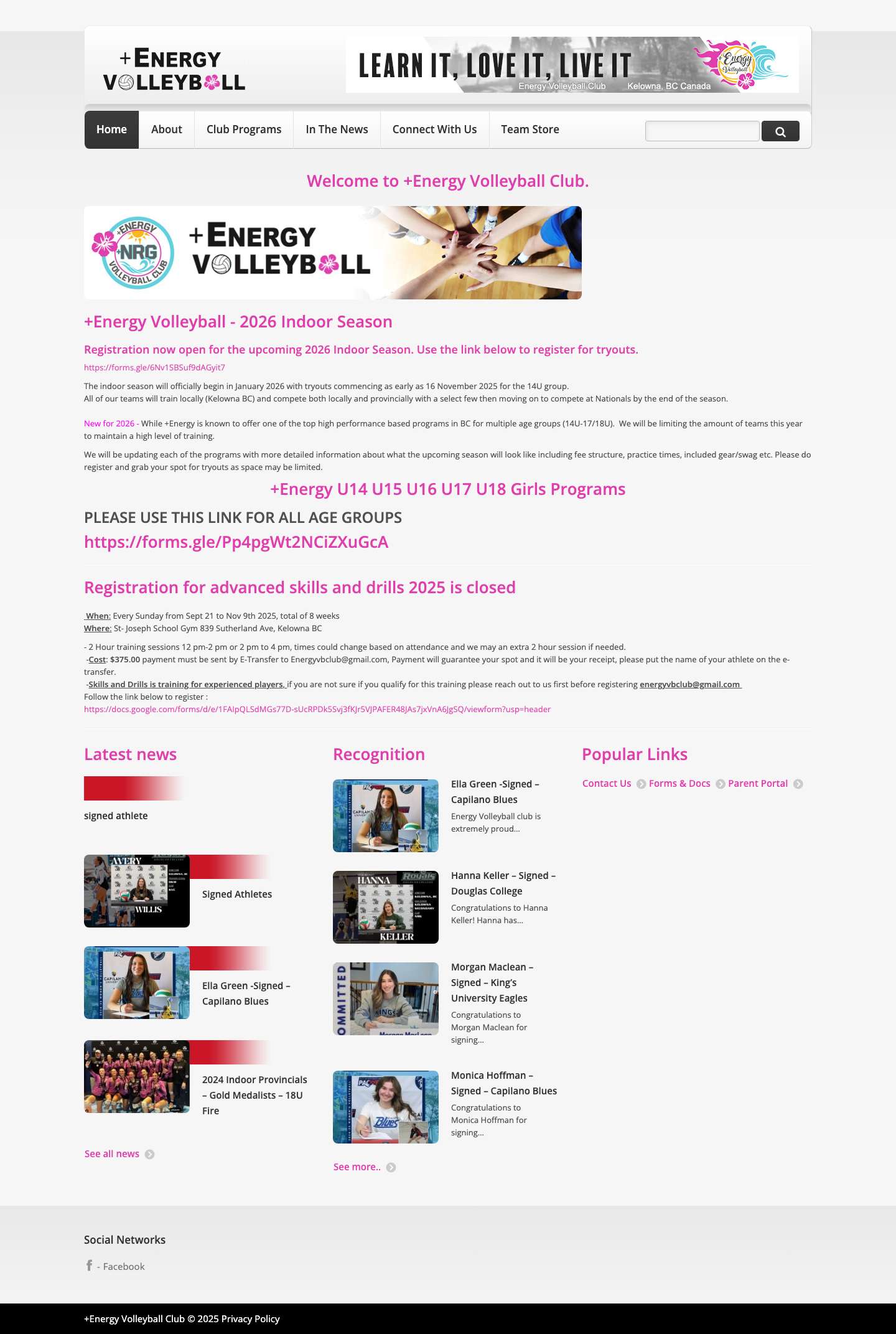 +Energy Volleyball Club | - Full Screenshot