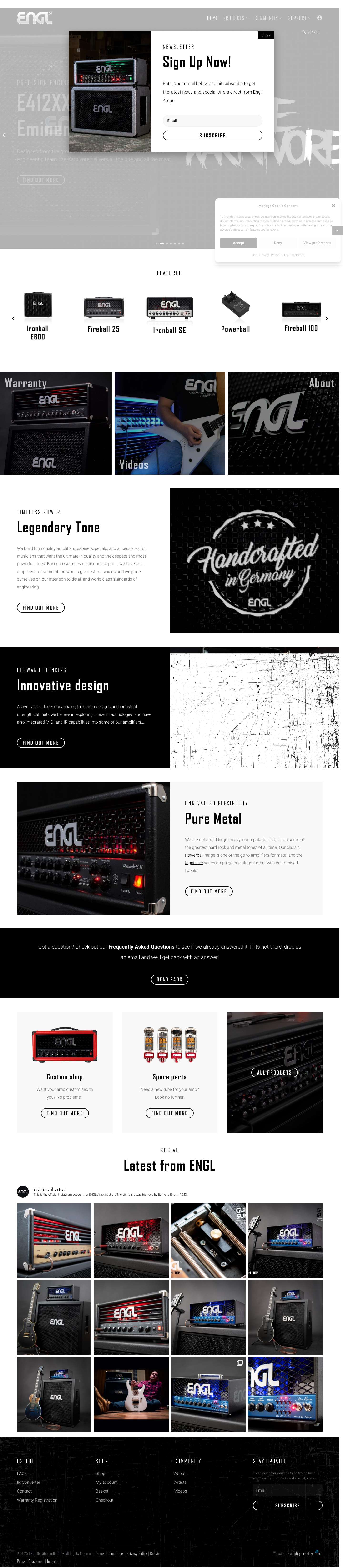 ENGL Amplification - Full Screenshot