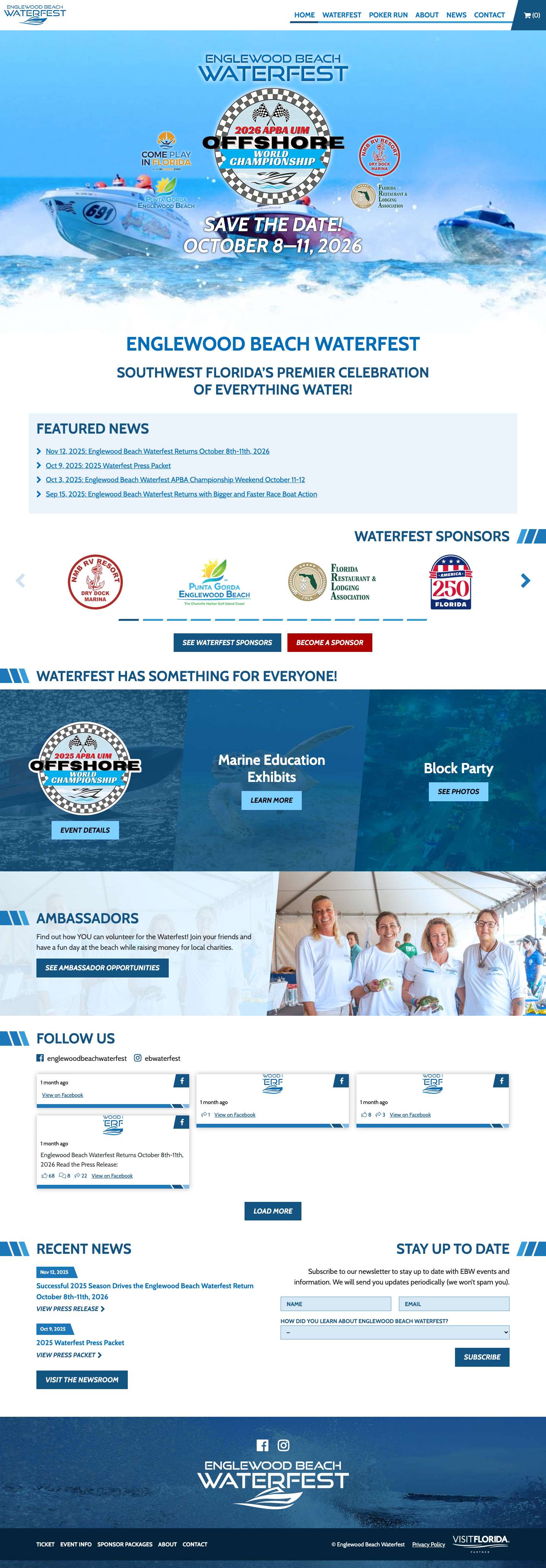 Englewood Beach Waterfest - Full Screenshot