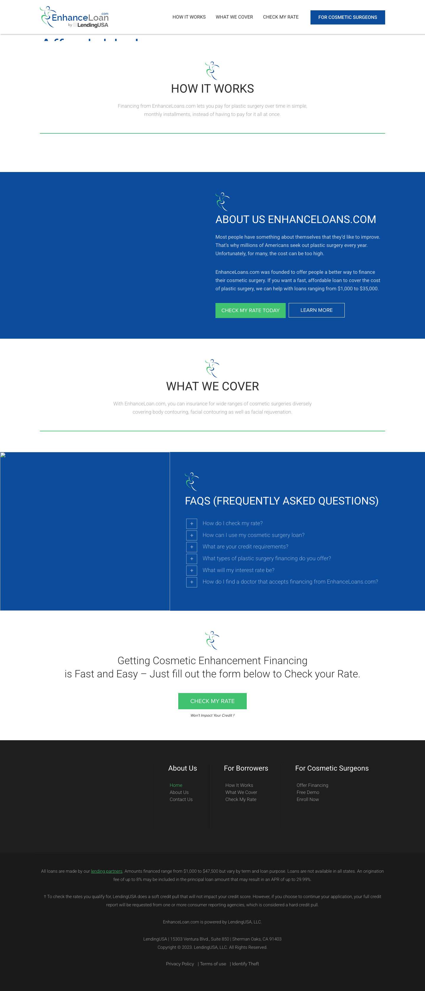 Enhance LoanEnhance Loans – Just another Petloan Sites site - Full Screenshot