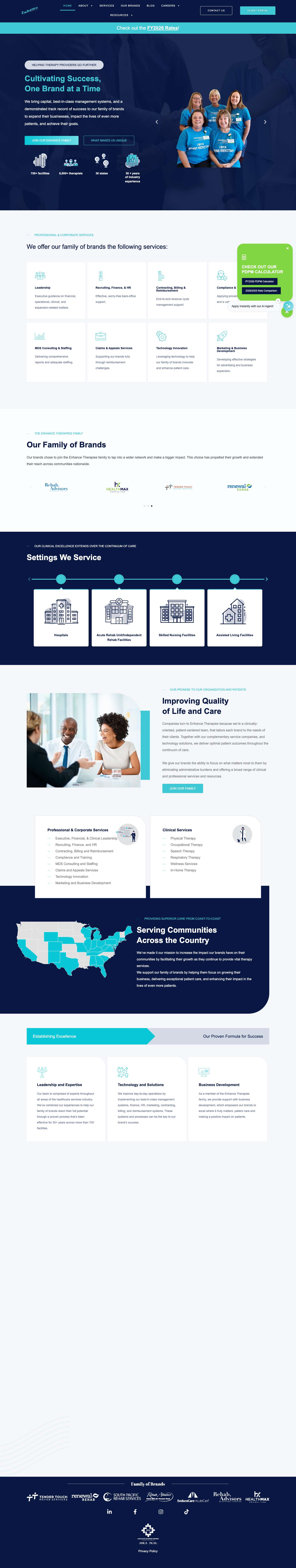 Enhance Therapies – Taking Therapy to The Next Level - Full Screenshot