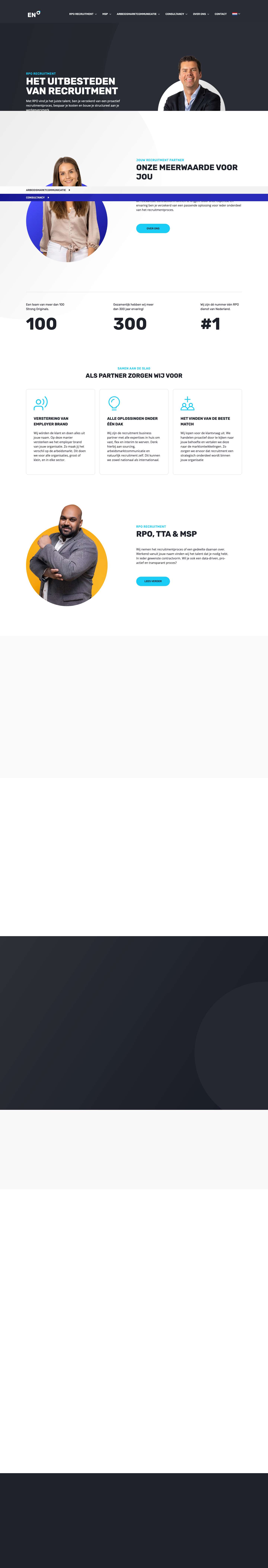 Recruitment kan ook anders - EN HR solutions - Full Screenshot
