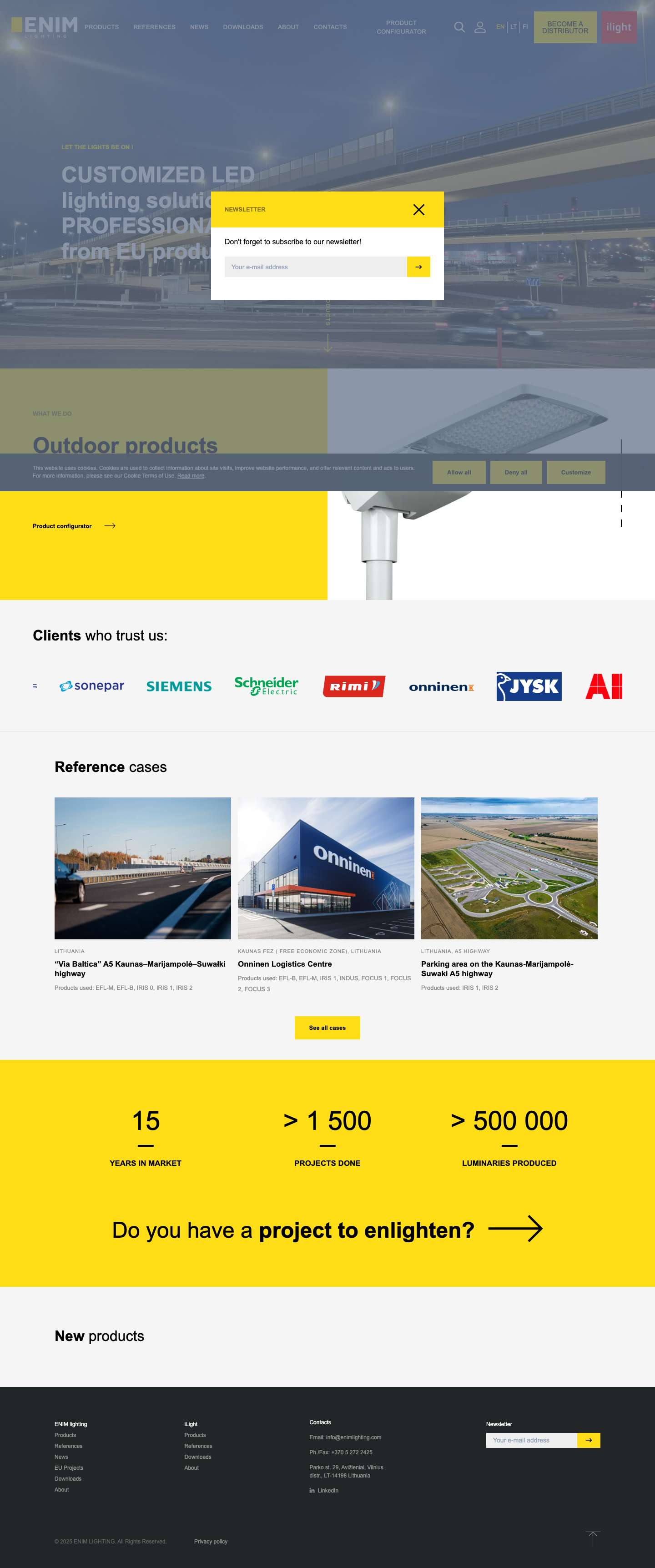 ENIM Lighting - Full Screenshot