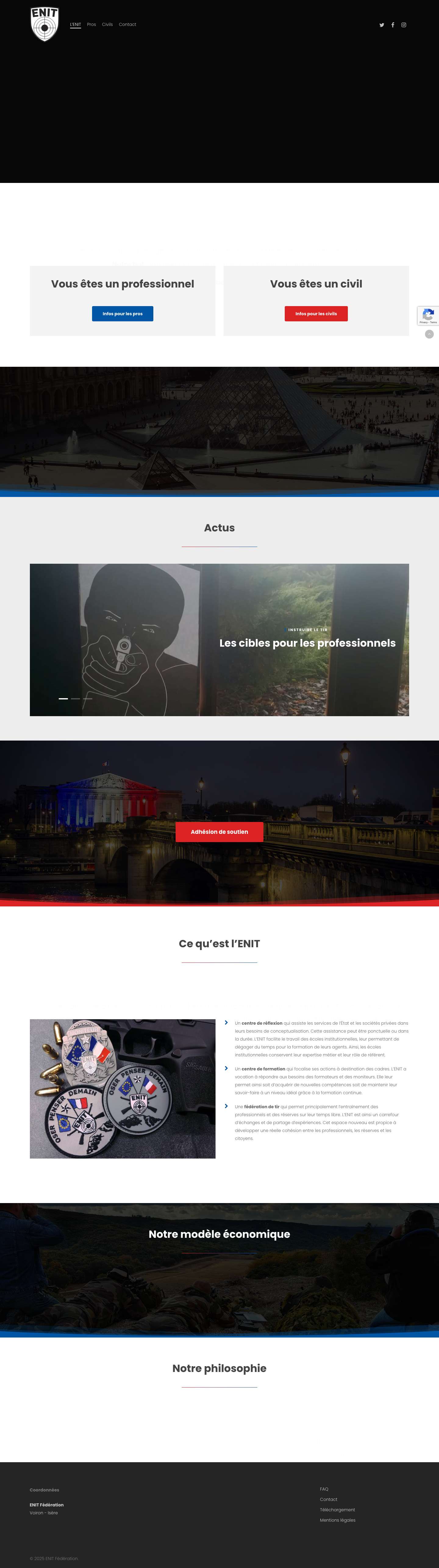 L'ENIT ENIT Fédération - Full Screenshot