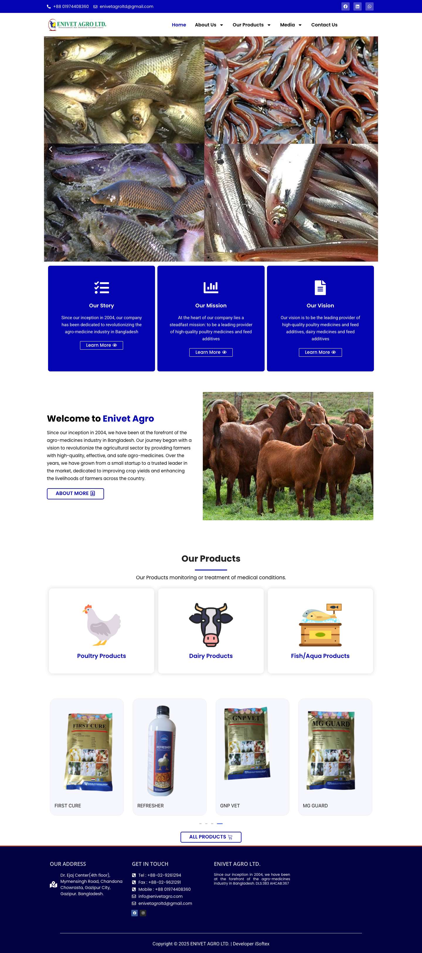 Enivet Agro - Full Screenshot