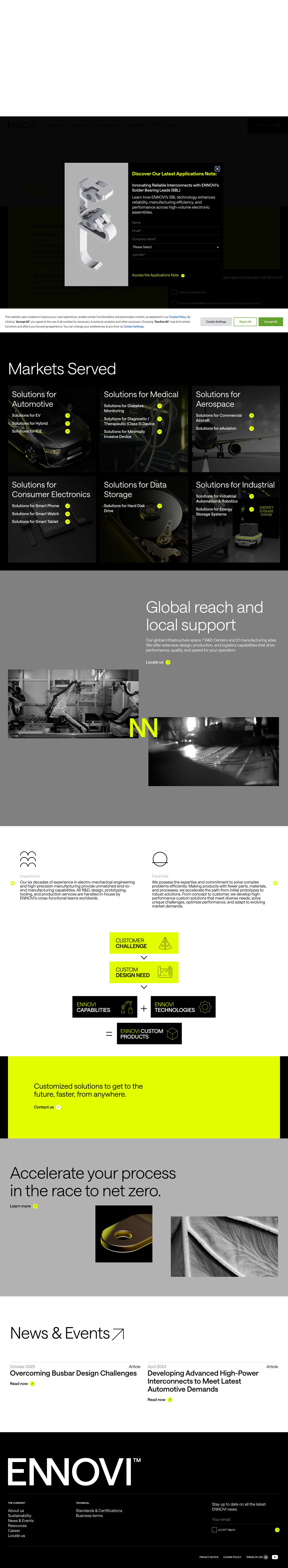 ENNOVI | Powering AI & Electrification for Automotive & Beyond - Full Screenshot