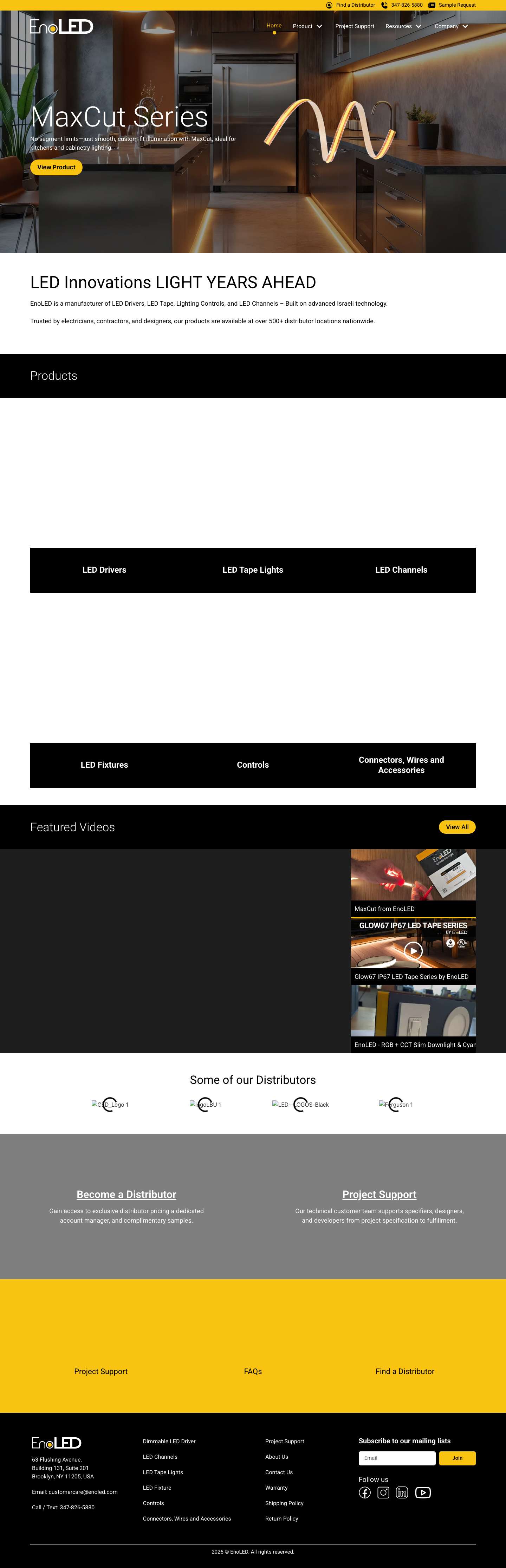 Home - Enoled - Full Screenshot