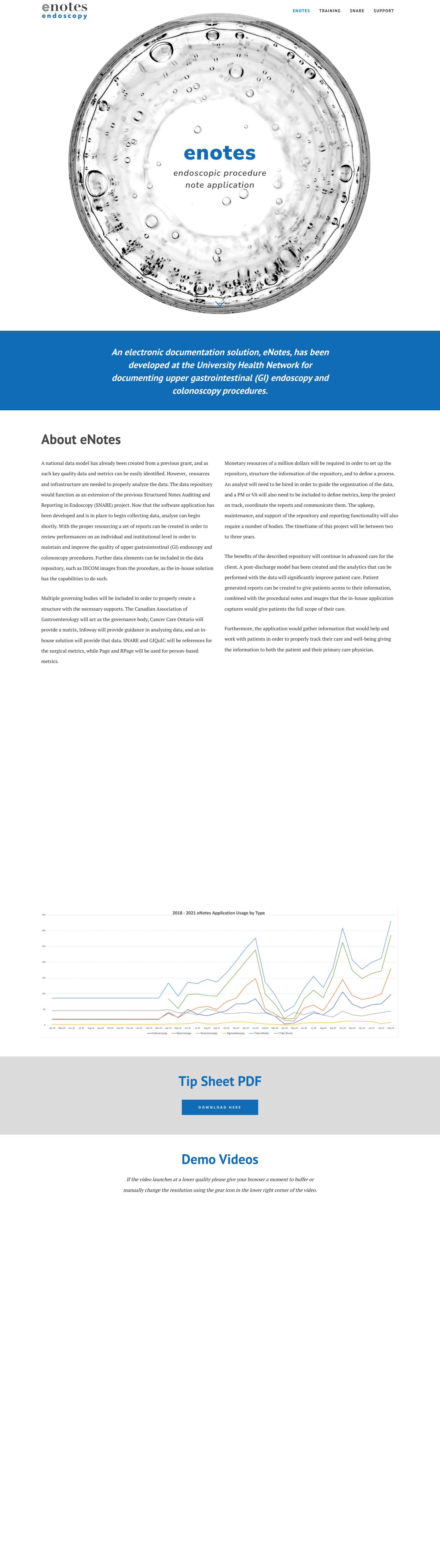 eNotes – Endoscopic Notes - Full Screenshot