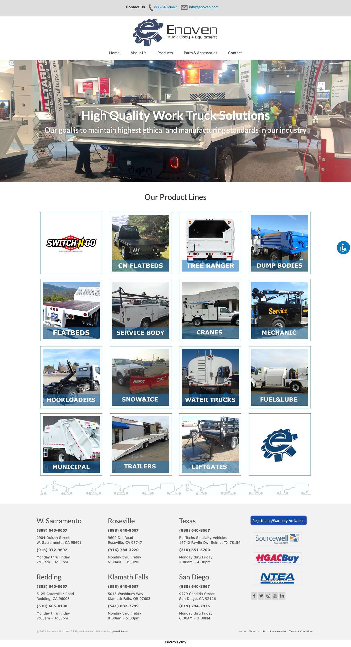 Enoven Truck Body + Equipment - Full Screenshot