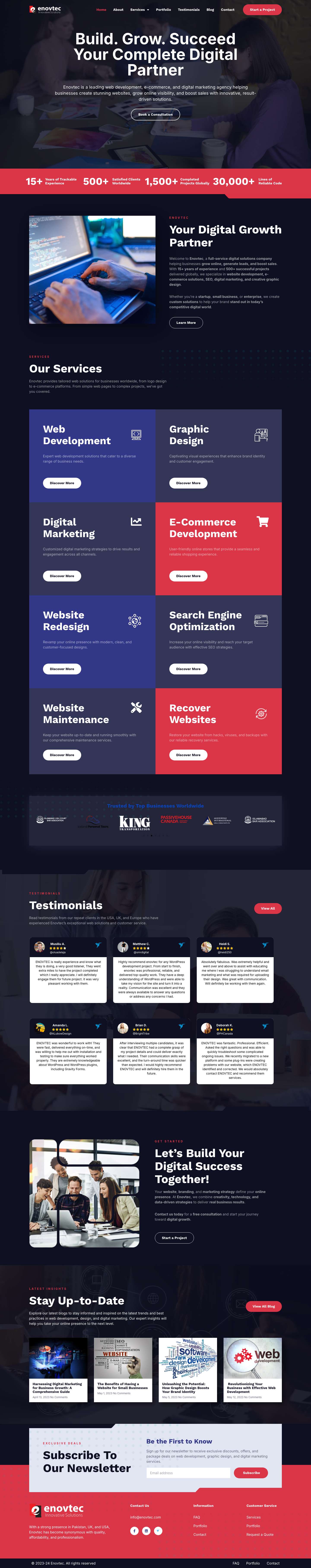 Enovtec – Innovative Solutionsfreelancerfreelancerfreelancerfreelancerfreelancerfreelancerfreelancerfreelancerfreelancerfreelancer - Full Screenshot