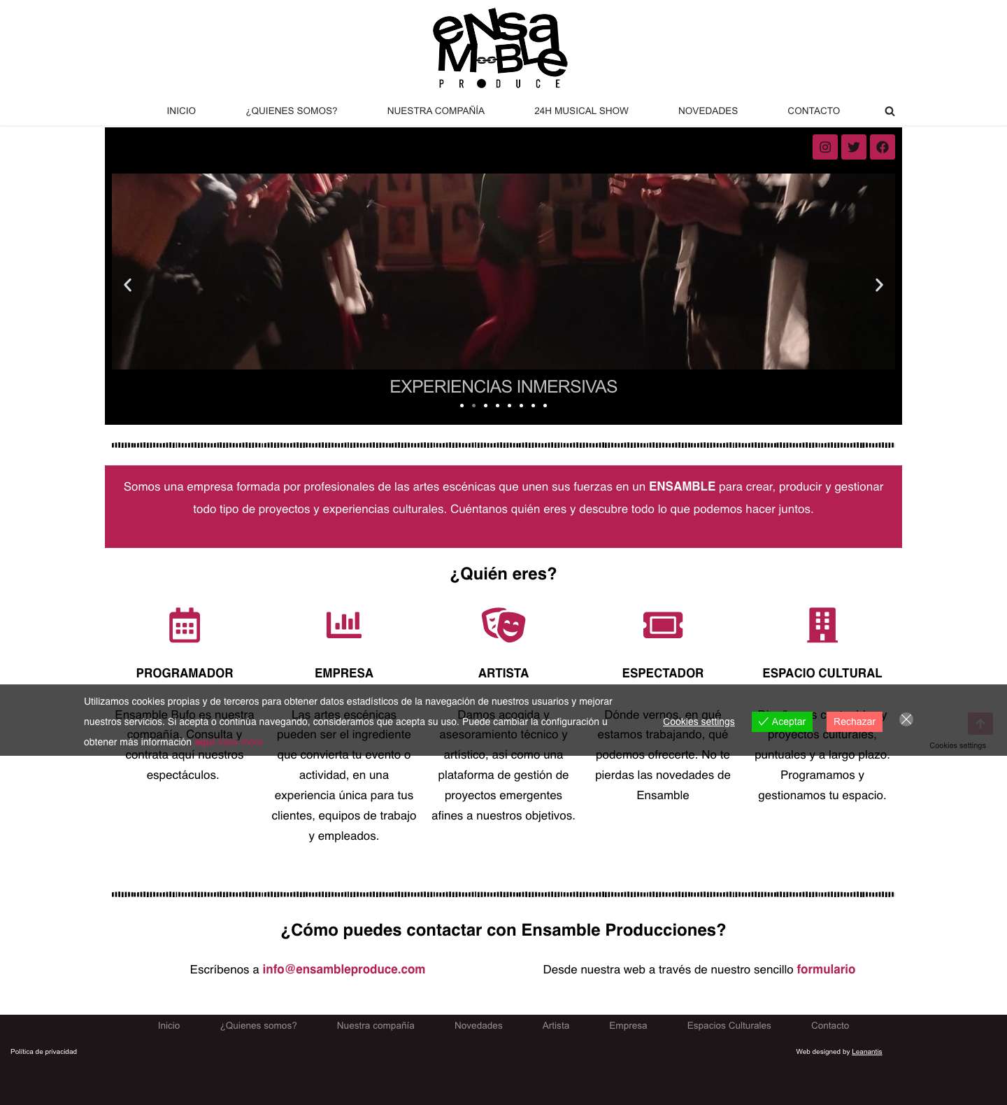 Inicio - - Full Screenshot