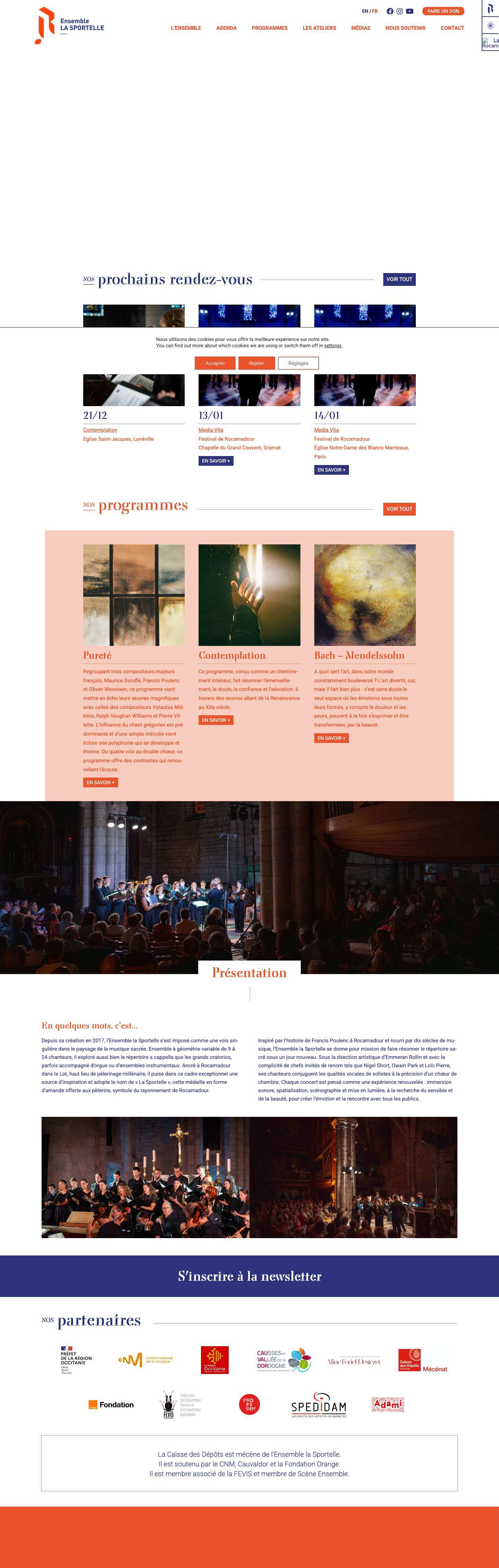 Ensemble La Sportelle - Full Screenshot