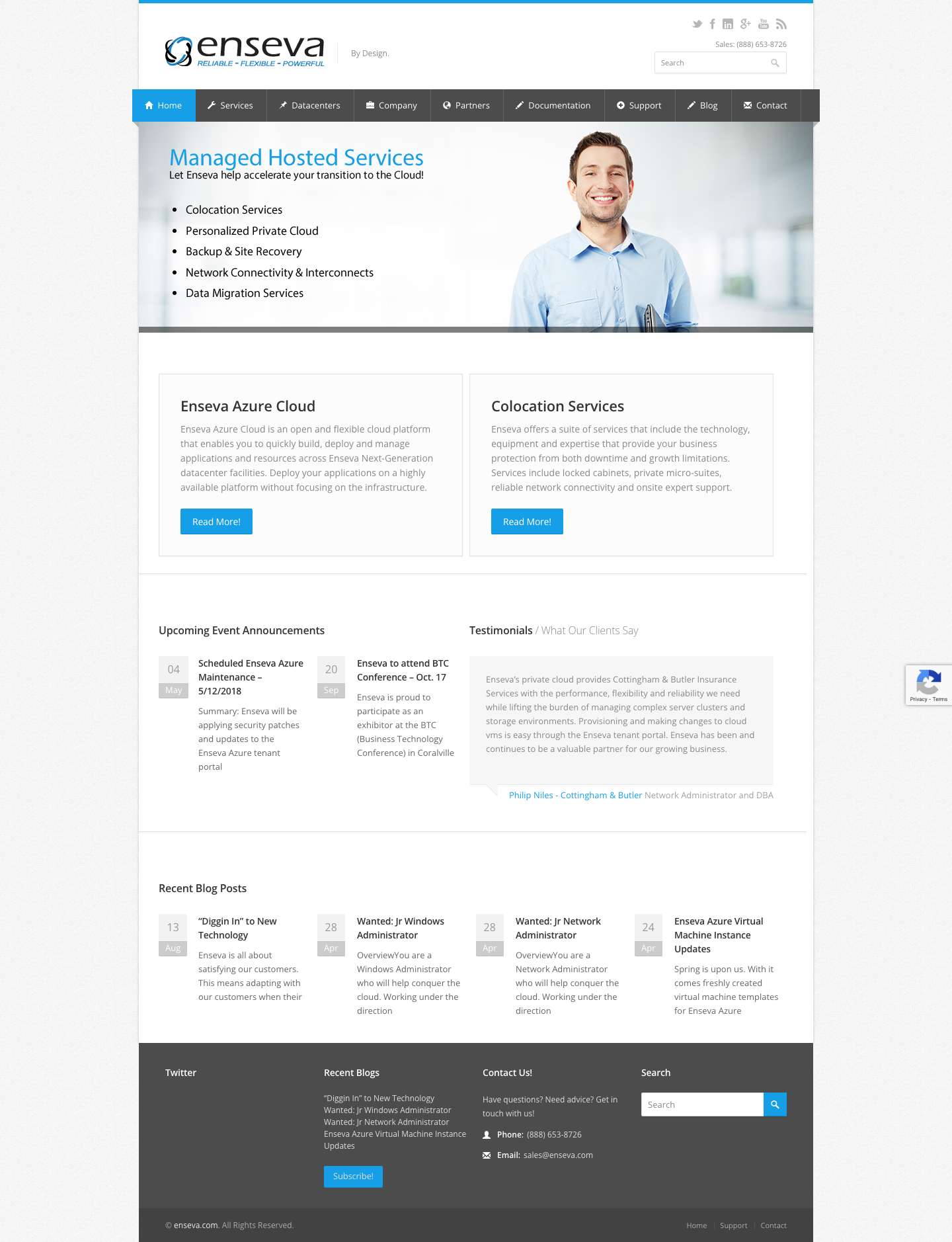Enseva | By Design. - Full Screenshot
