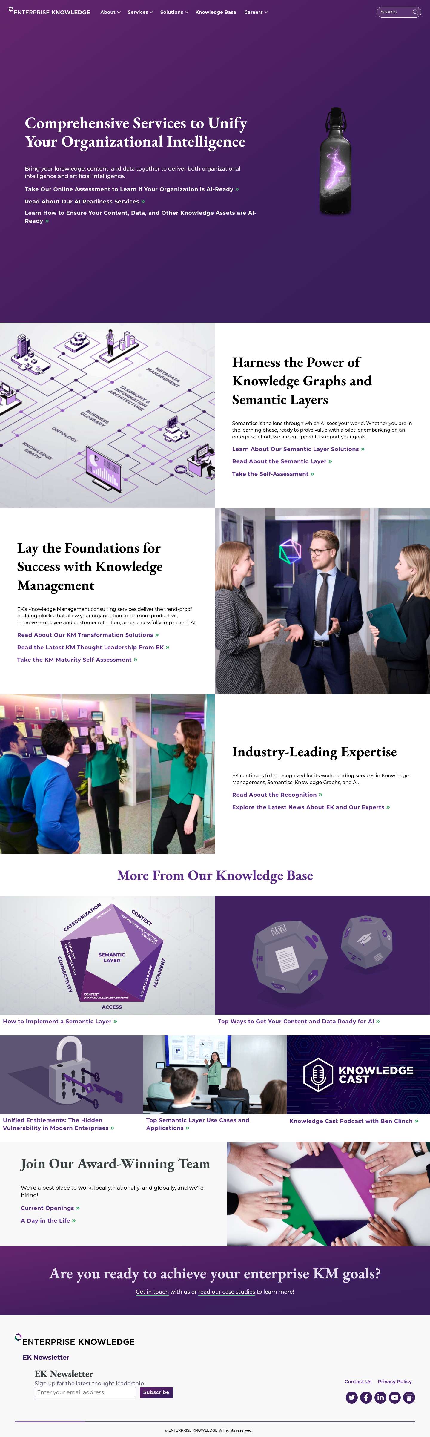 Enterprise Knowledge - Full Screenshot