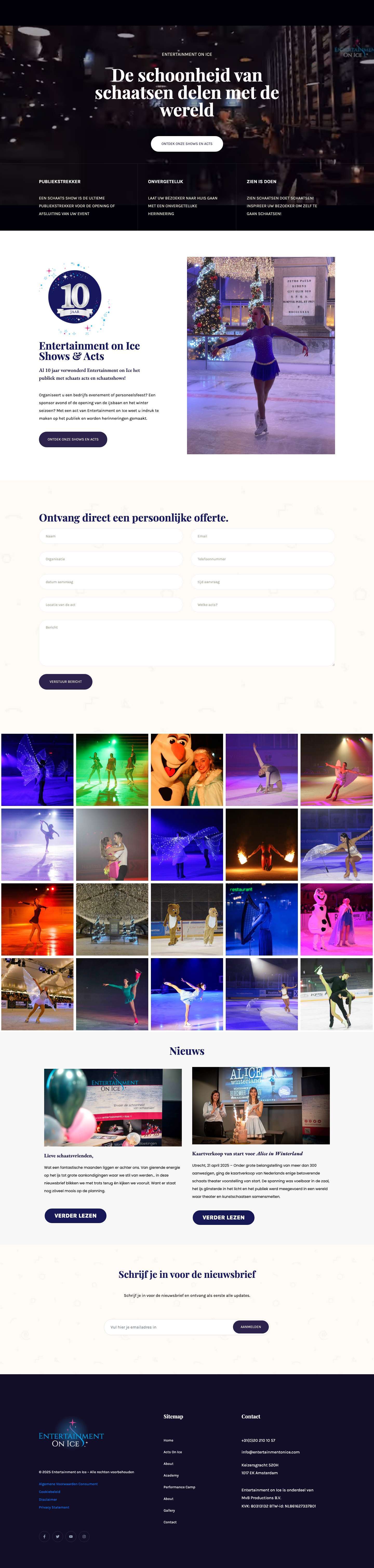 Entertainment on Ice - Full Screenshot