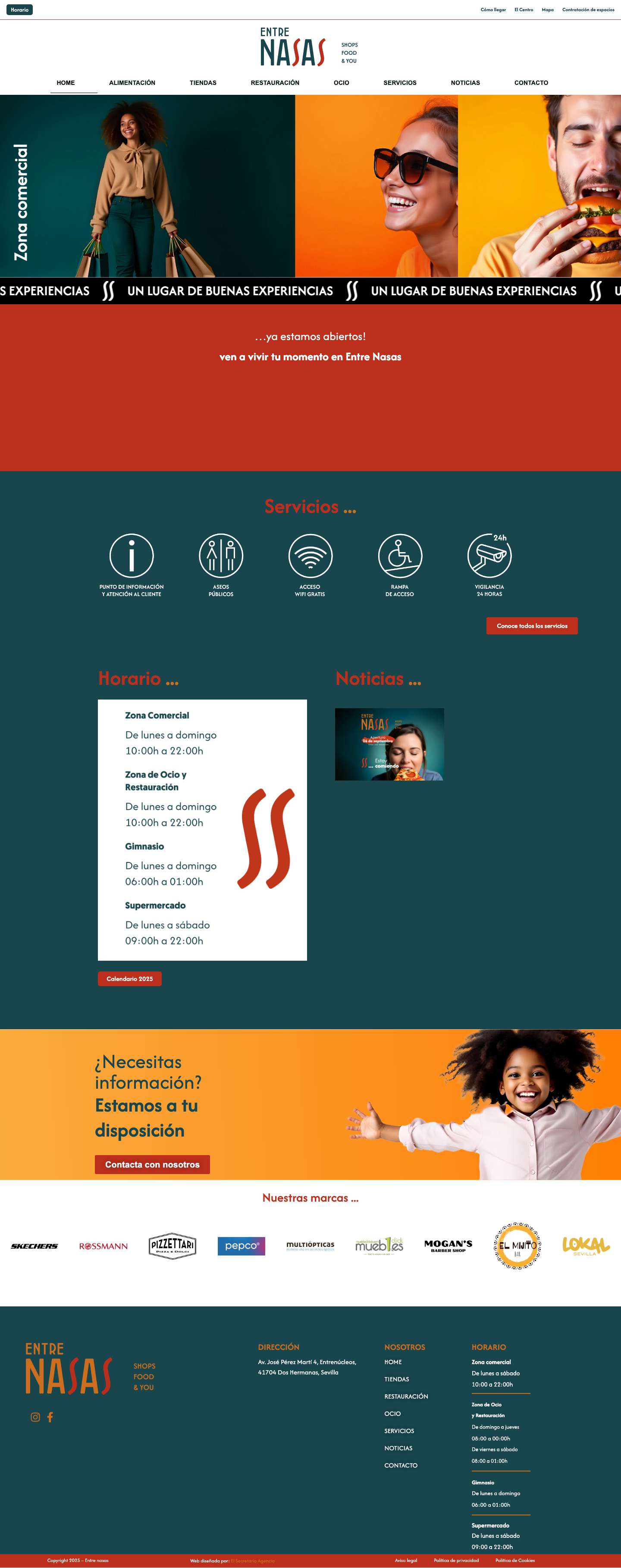 ENTRE NASAS | Un lugar de buenas experiencias. - Full Screenshot