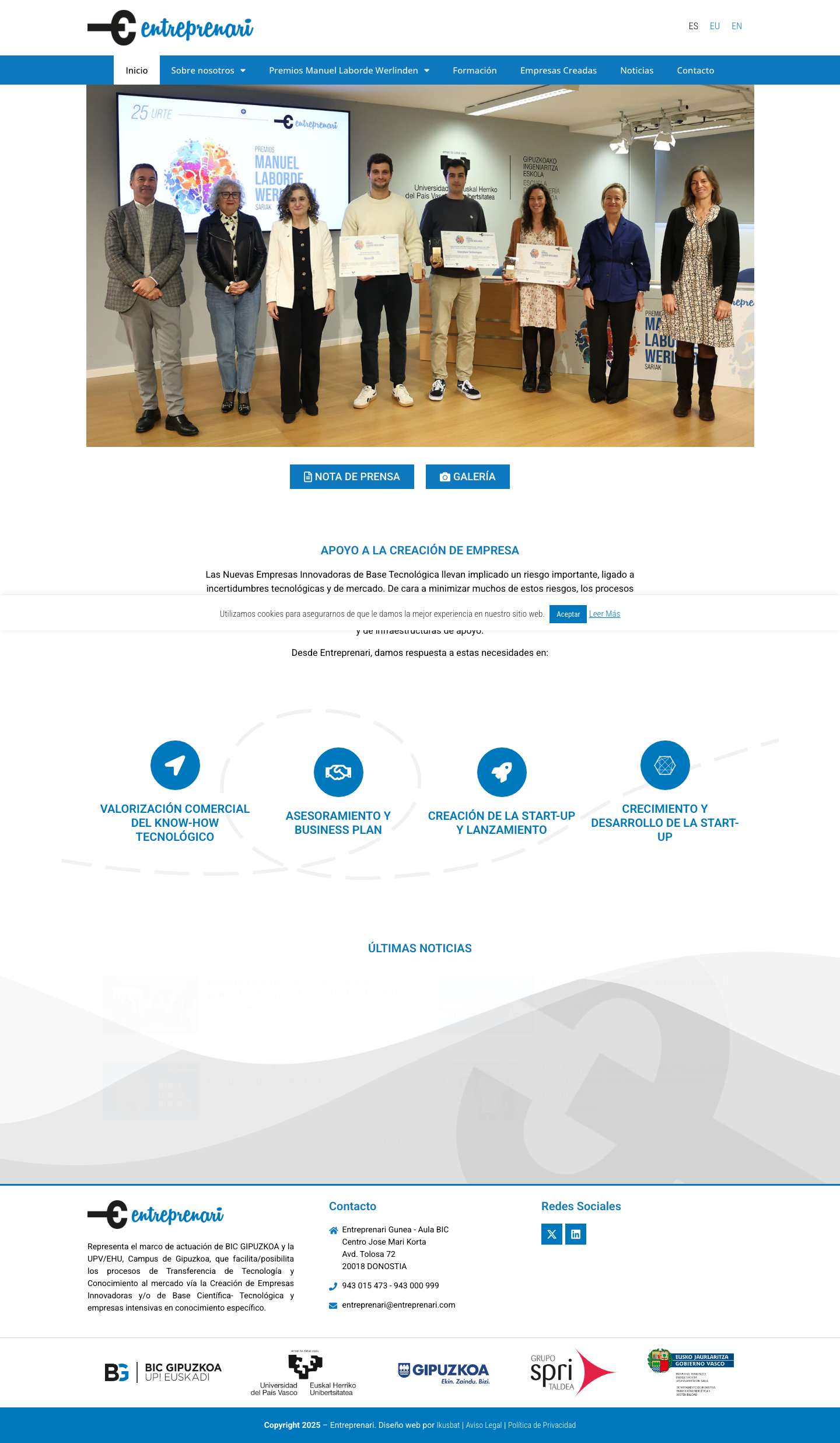 Entreprenari - Full Screenshot