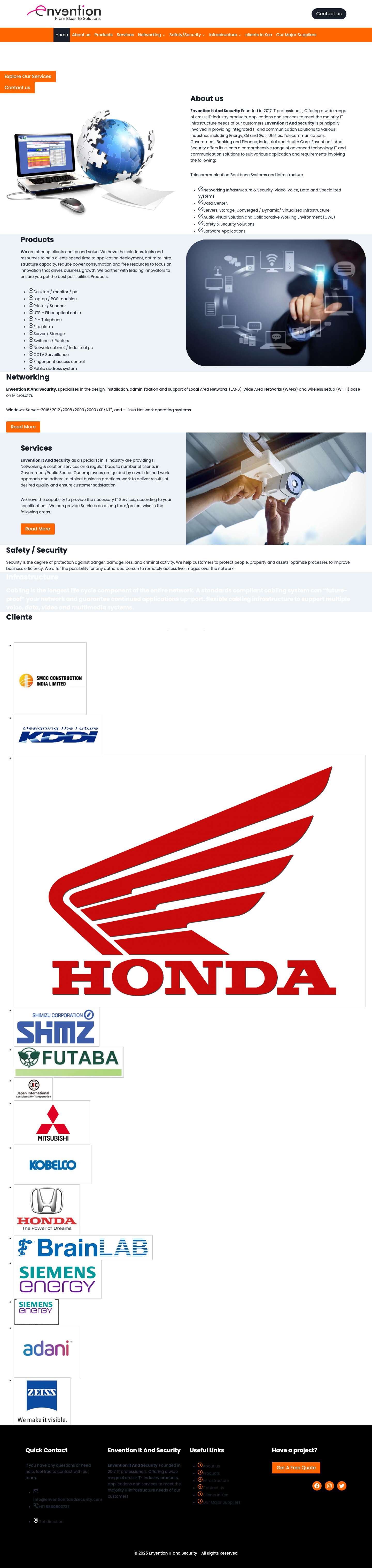 envention it and security - Envention IT and SecurityExpandExpandExpandToggle MenuExpandExpandExpand - Full Screenshot