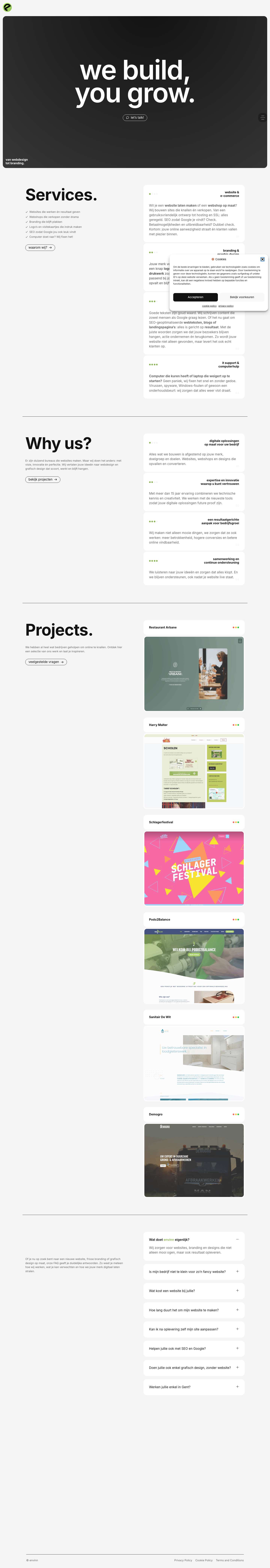 envinn — webdesign - Full Screenshot