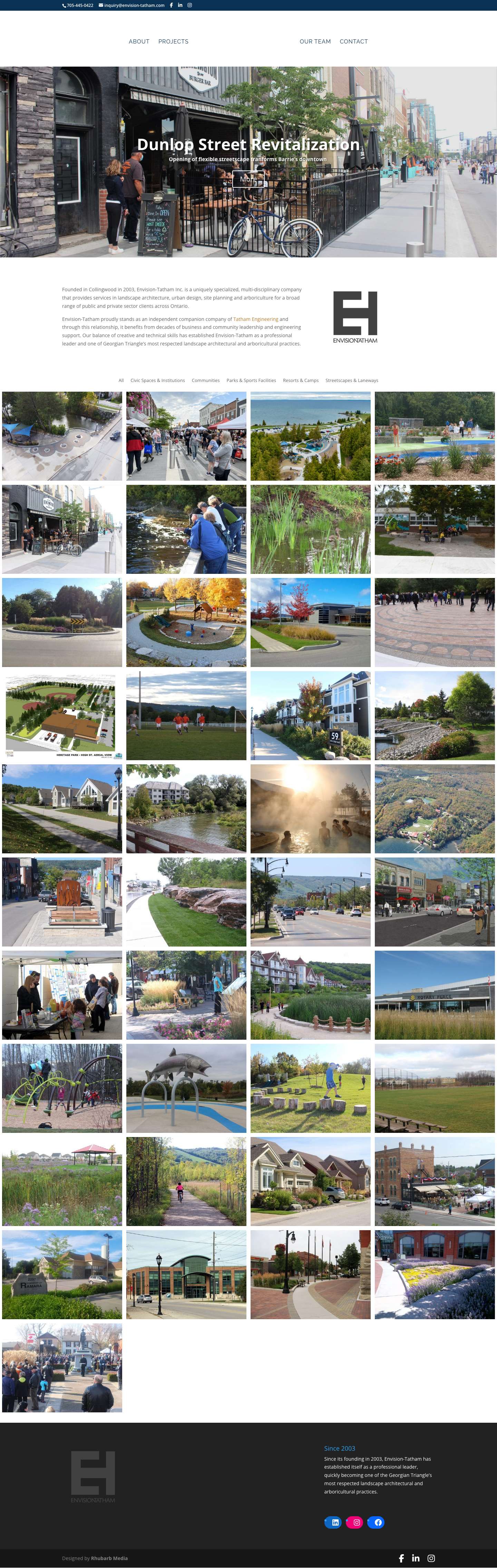 Home - Envision Tatham - Full Screenshot