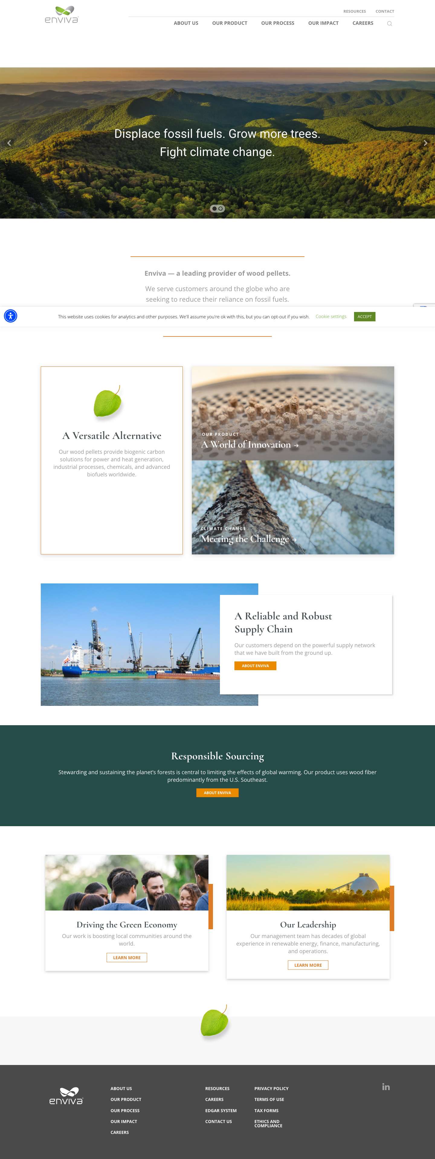 Enviva Biomass - Full Screenshot