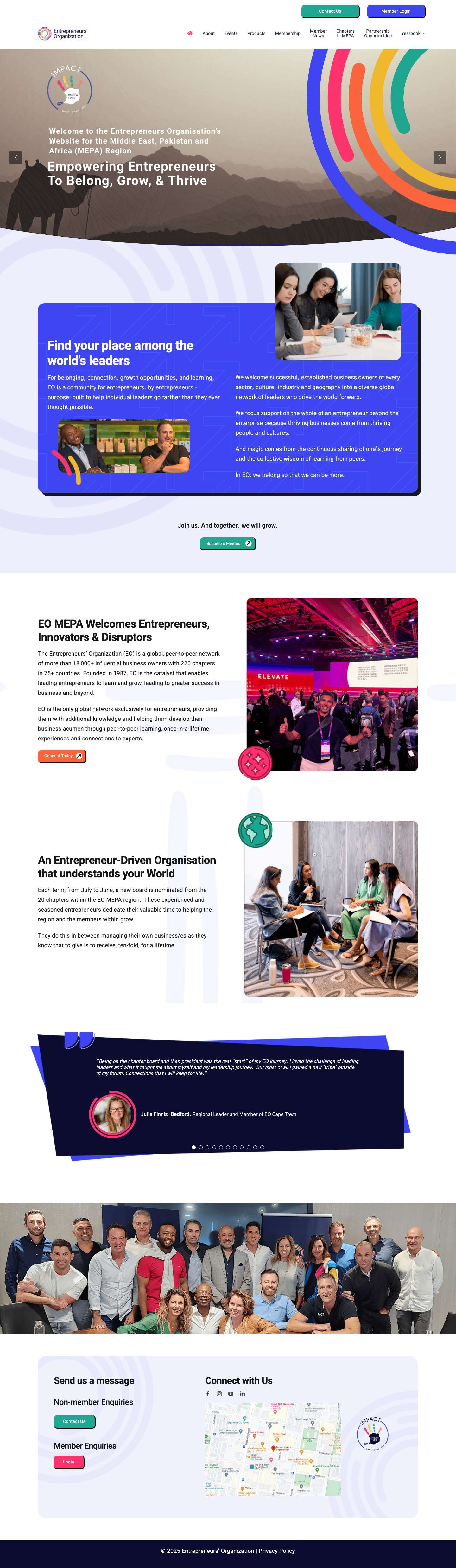 Home - EO MEPA - Full Screenshot