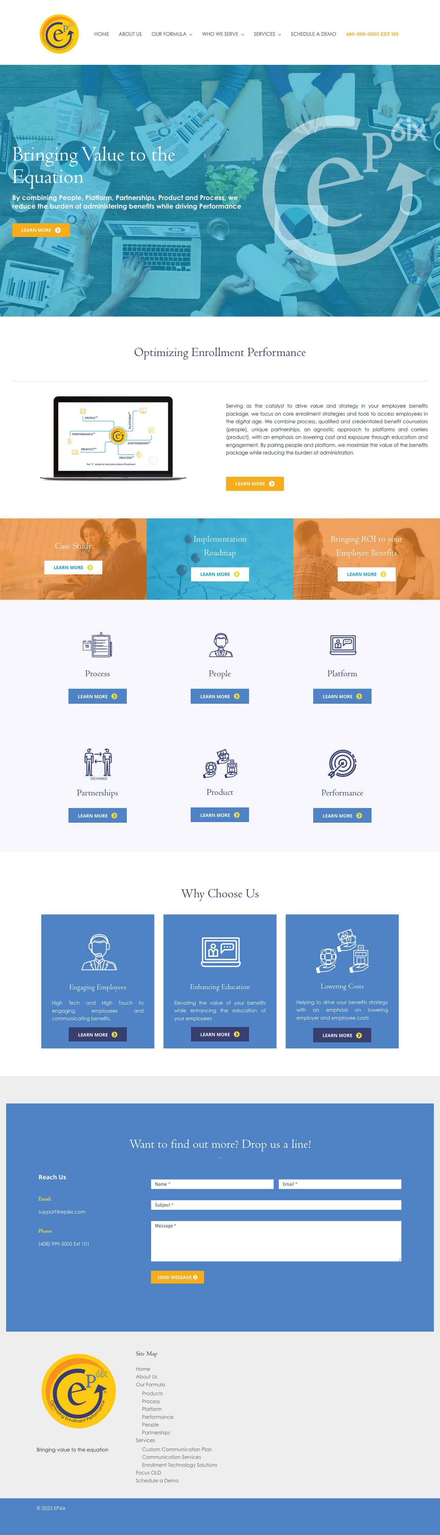 End to End Solutions For The Benefits Equation | Optimize Benefits - Full Screenshot