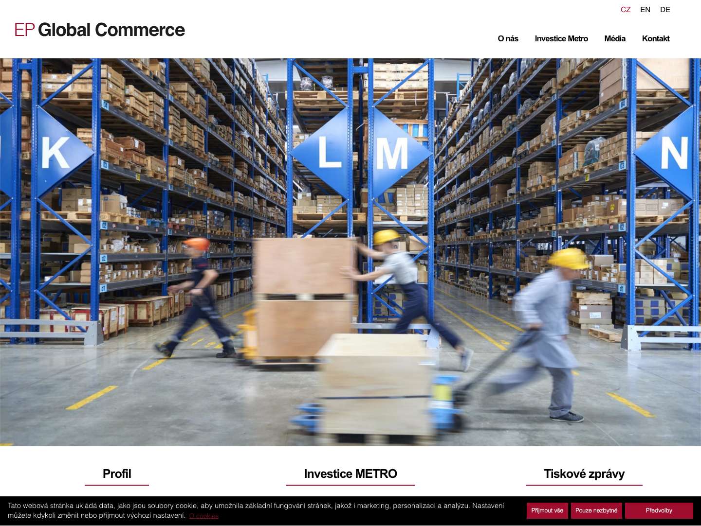 EP Global Commerce - Full Screenshot