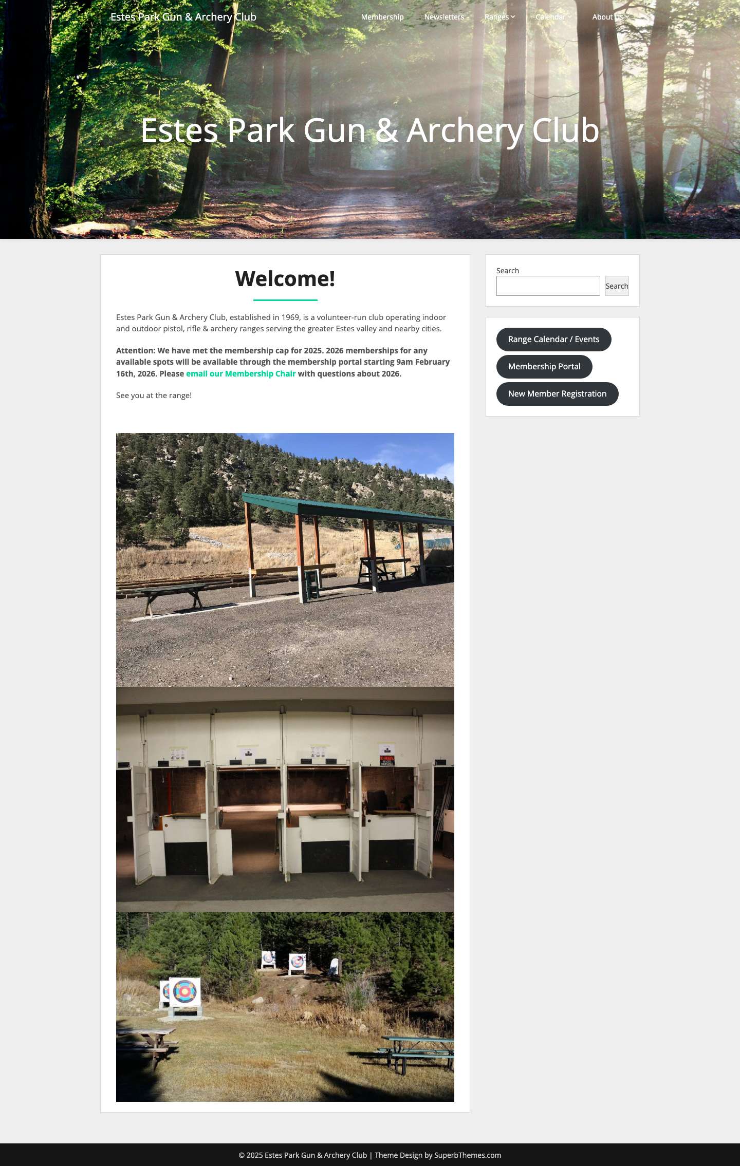 Estes Park Gun & Archery Club - Full Screenshot