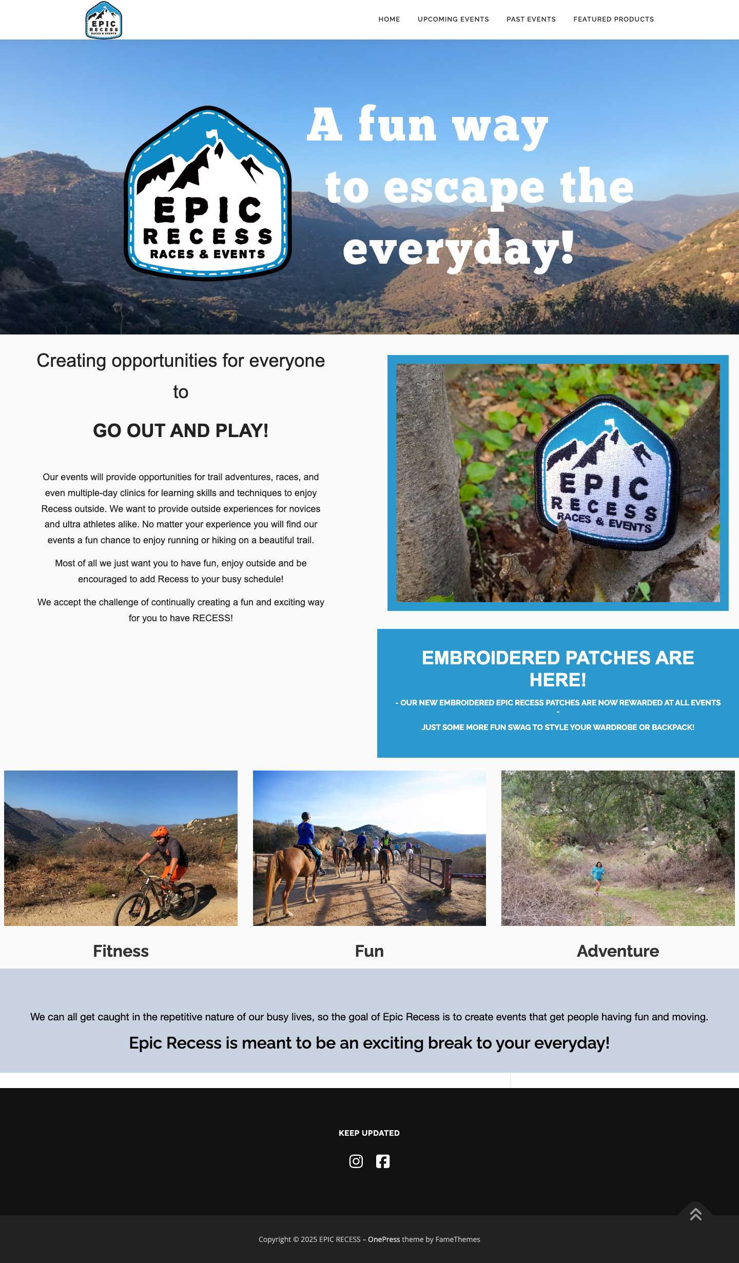 EPIC RECESS - Full Screenshot