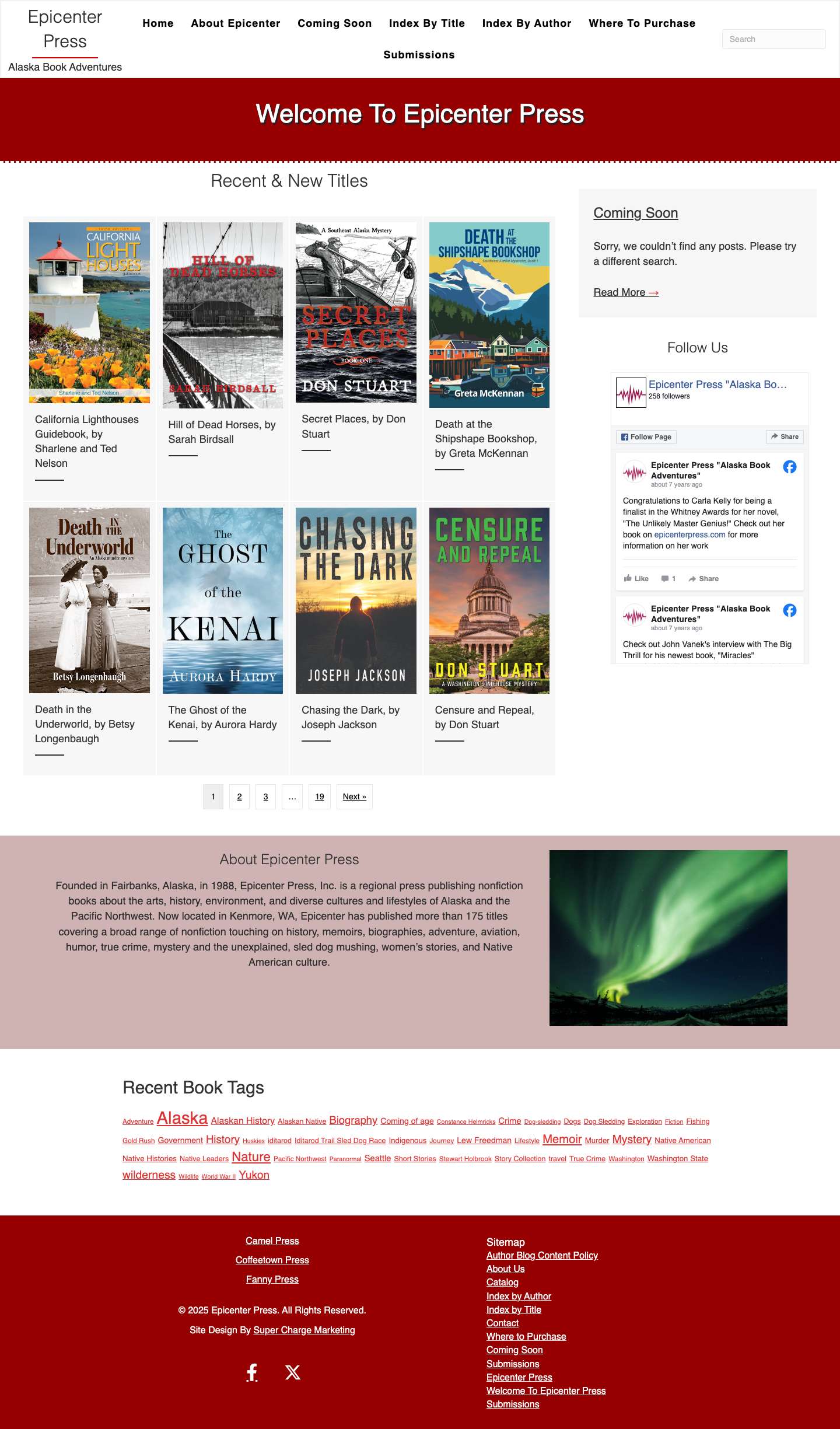 Epicenter Press - Epicenter Press - Full Screenshot