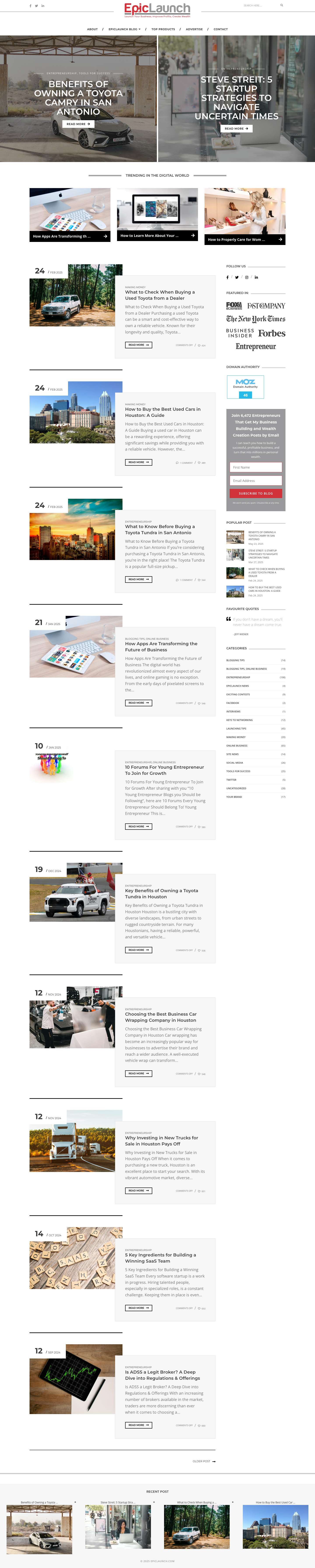 Launch Your Business, Improve Profits and Create Wealth - - Full Screenshot