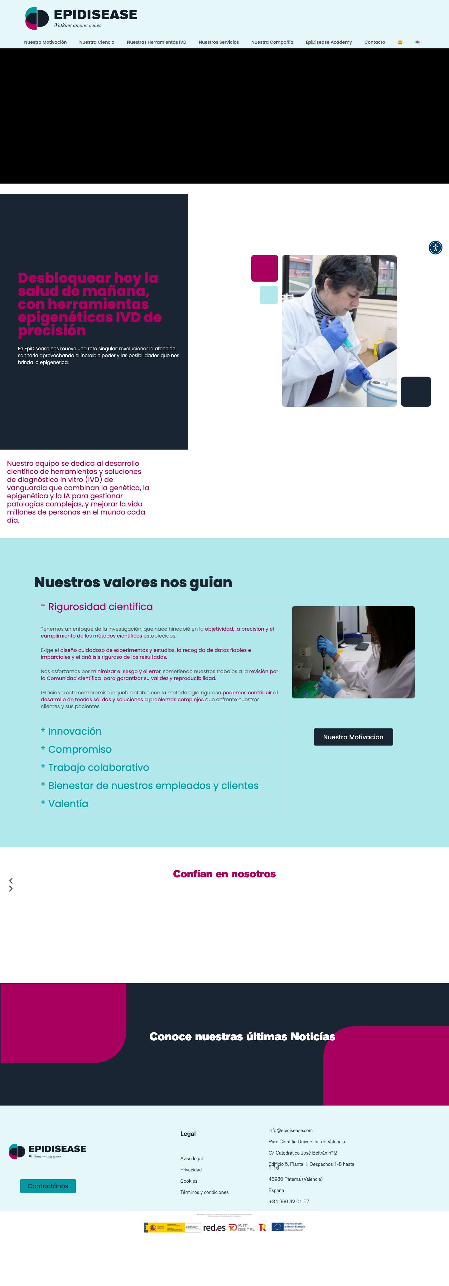 Home - Epidisease - Full Screenshot