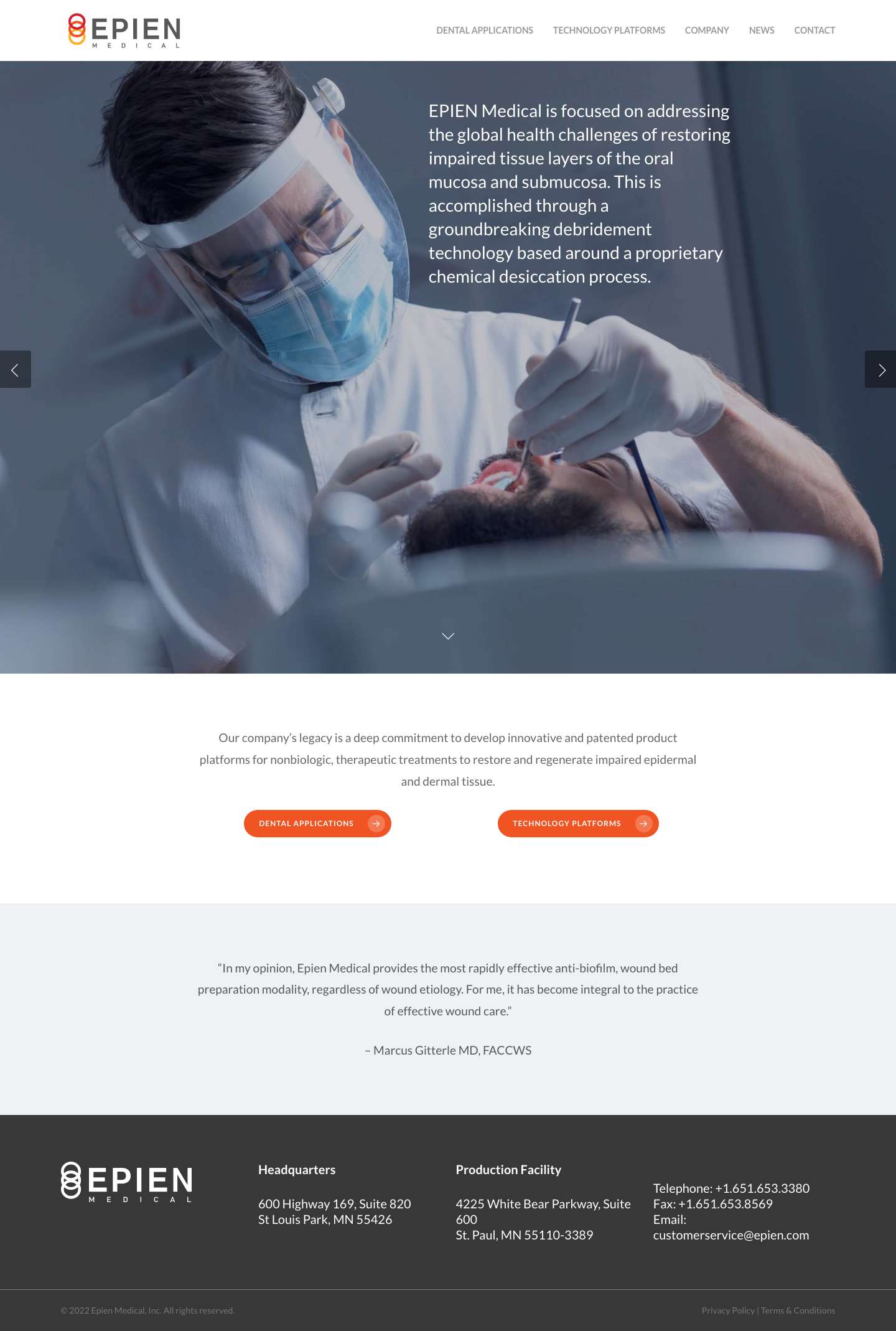 EPIEN medical – epien medical - Full Screenshot