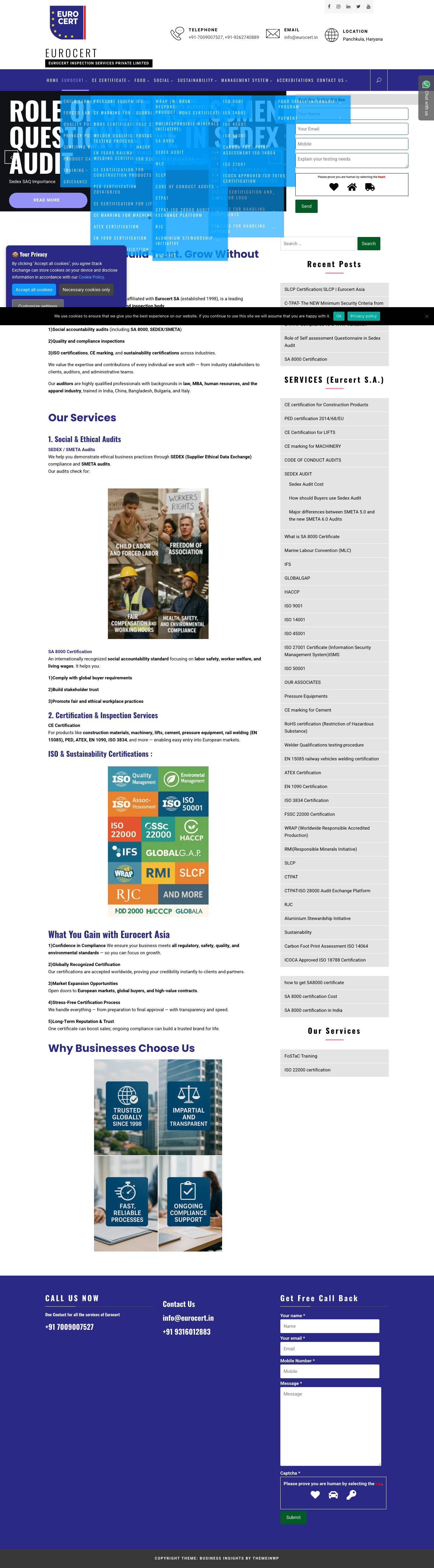 Eurocert - Eurocert Asia - Full Screenshot