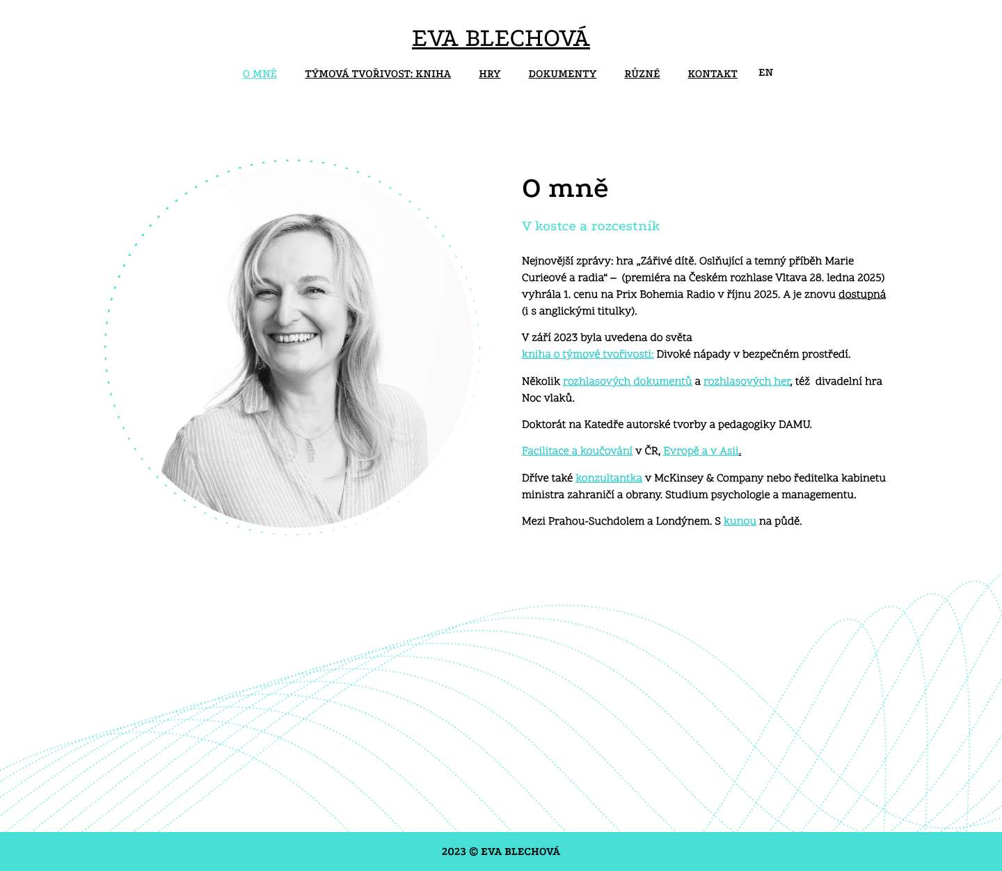 evablechova.com - Full Screenshot