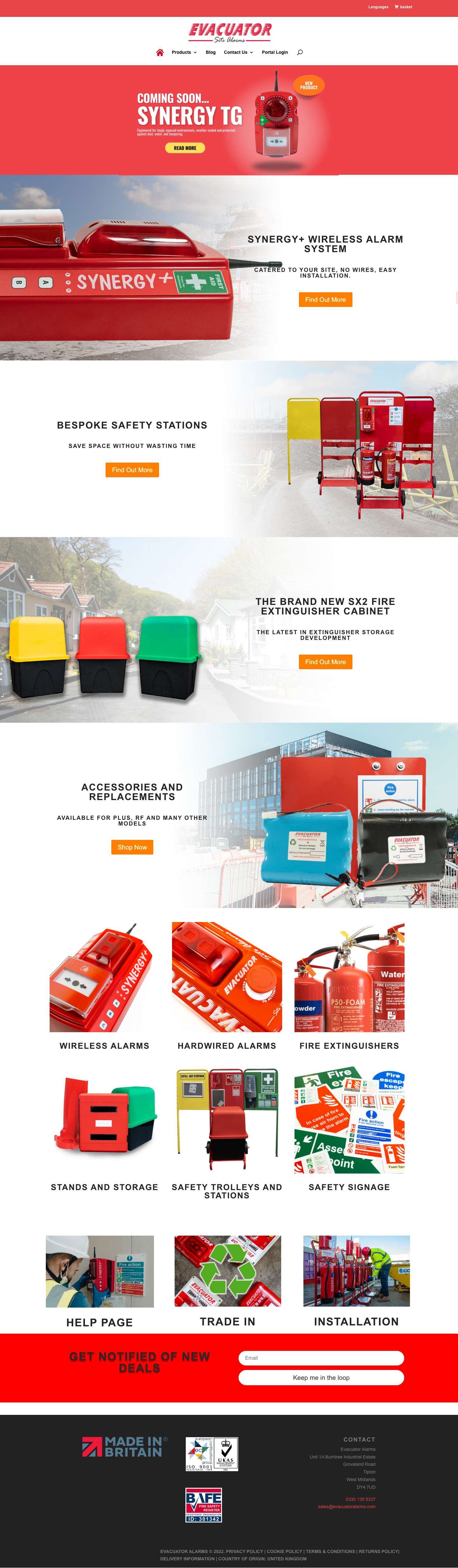 Construction Site Fire Alarms - Live Chat | Great Service | Full Warranty - Full Screenshot