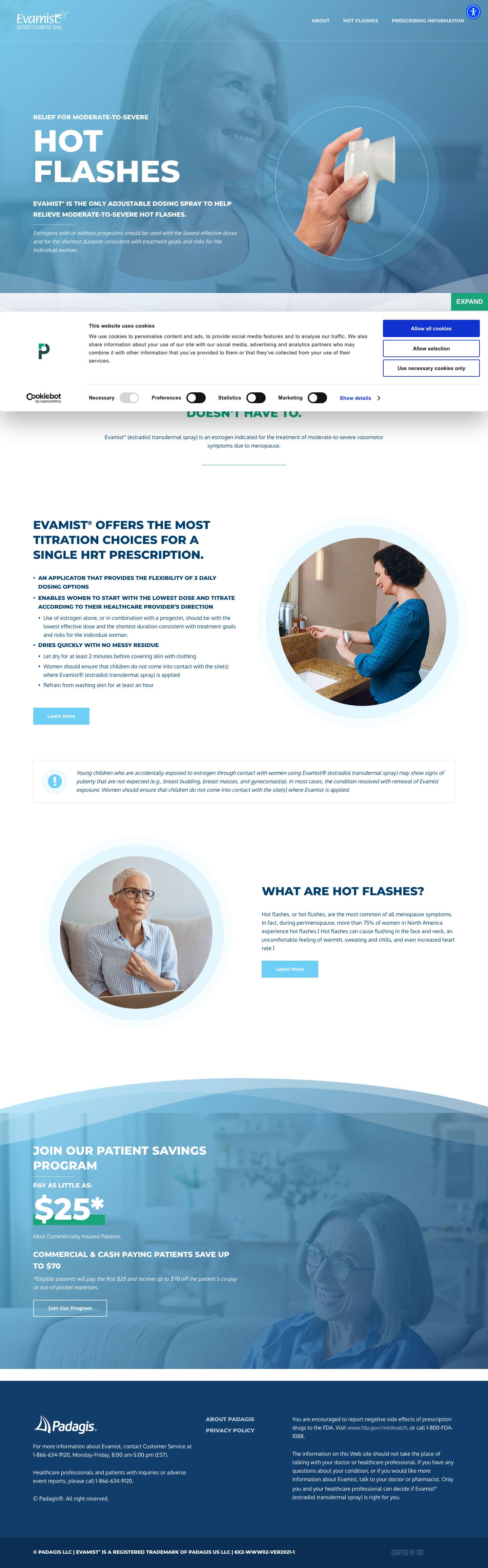 Homepage - Evamist - Full Screenshot