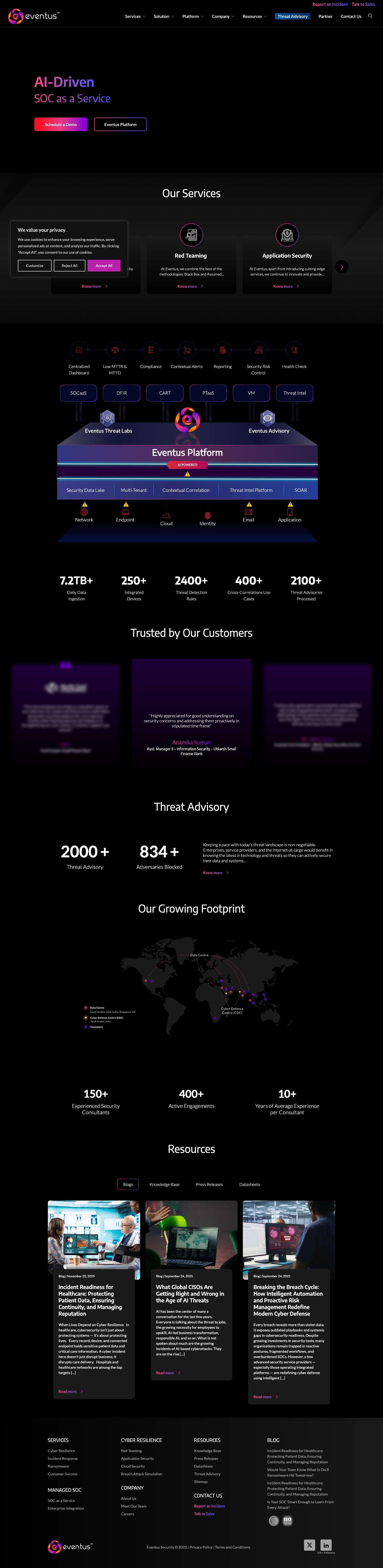 SOC as a Service Provider- Eventus SecurityVisit our LinkedInclosedownloadchevron-leftchevron-rightthumbs-upcrossmenuchevron-downlinkedinfacebookpinterestyoutubersstwitterinstagramfacebook-blankrss-blanklinkedin-blankpinterestyoutubetwitterinstagram - Full Screenshot