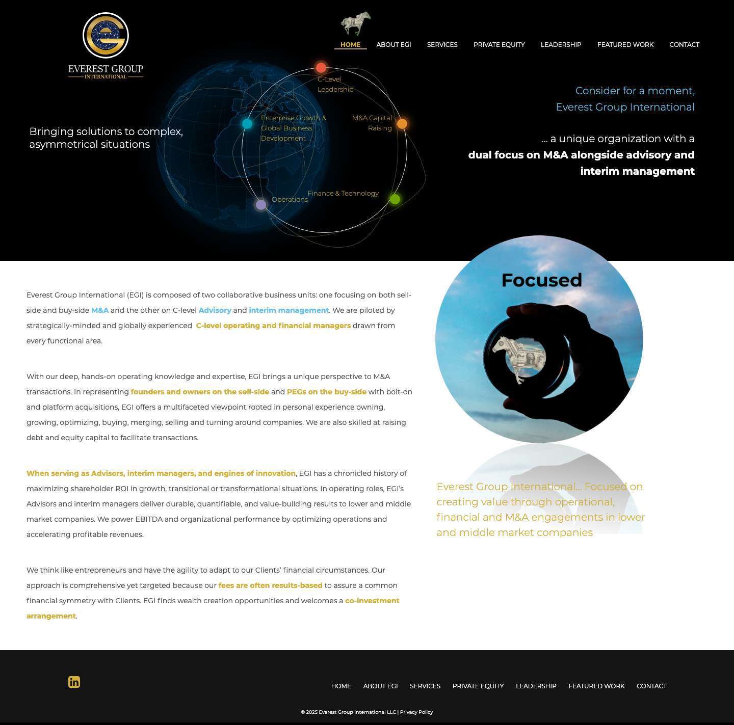 Home - Everest Group International - Full Screenshot