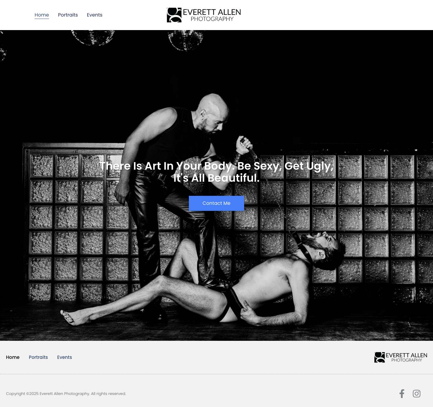 Home - Everett Allen Photography - Full Screenshot