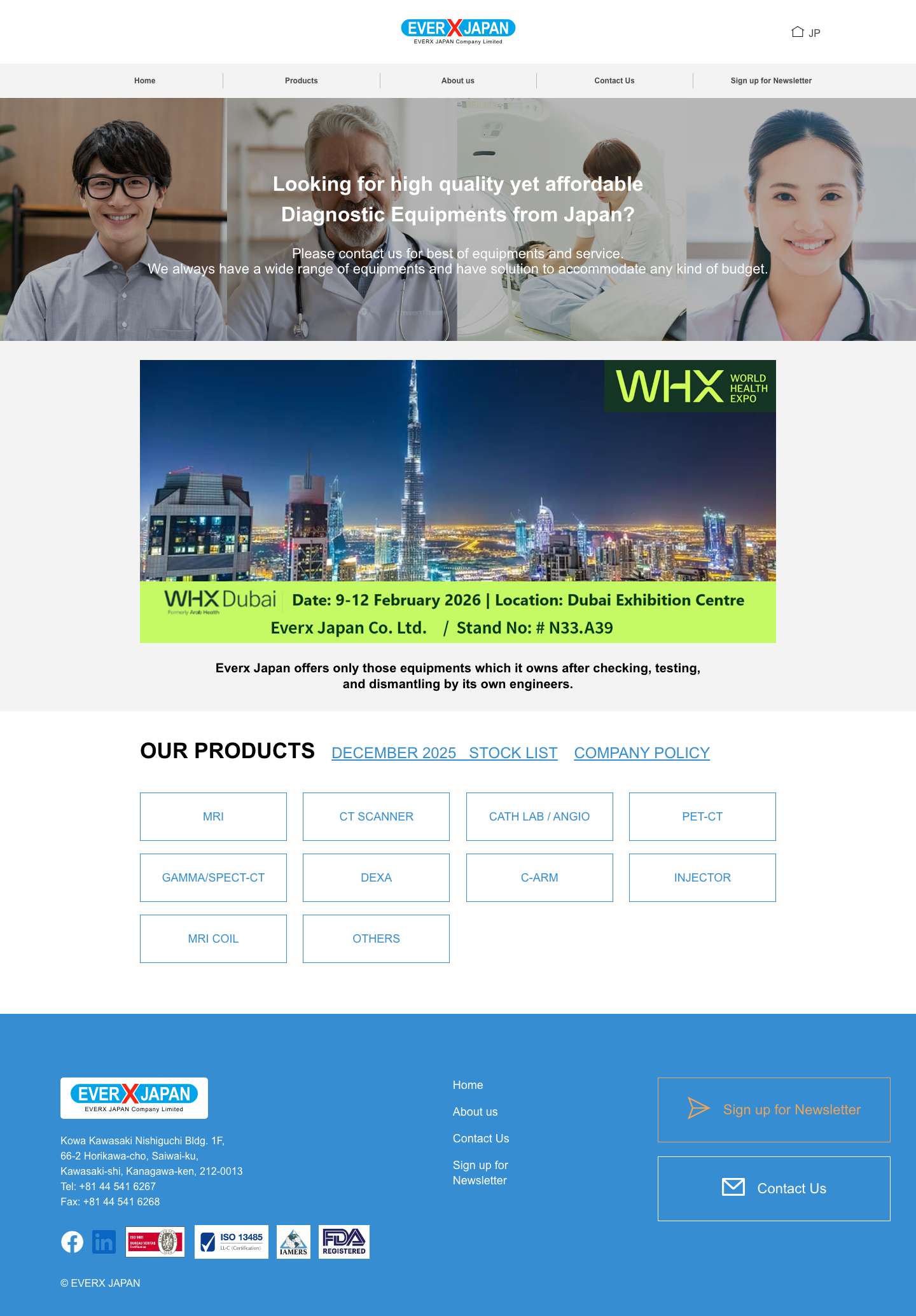 EVERX JAPAN - Full Screenshot