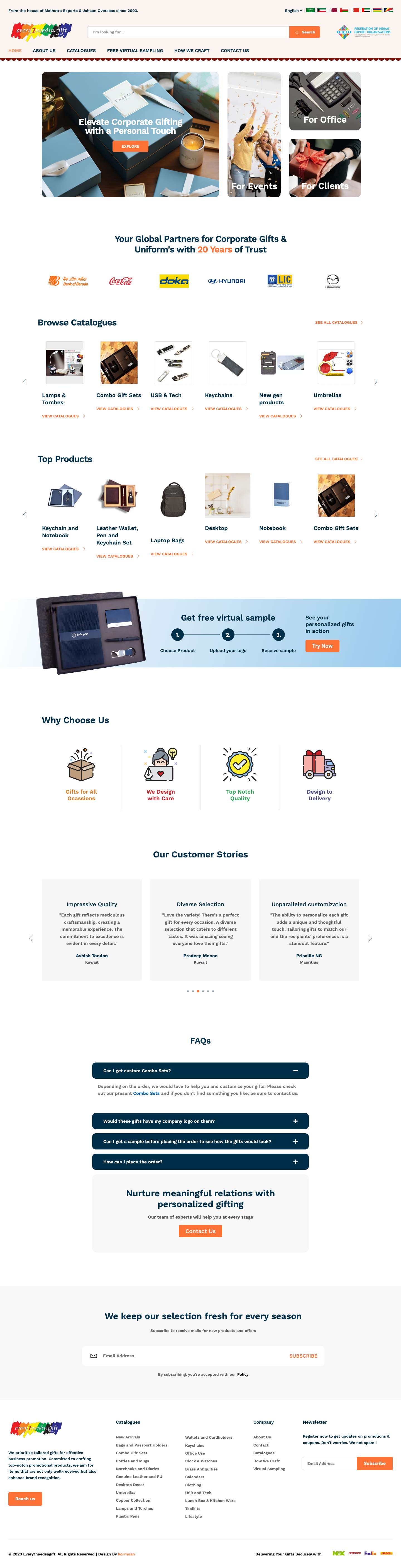 every1needsagift - Full Screenshot