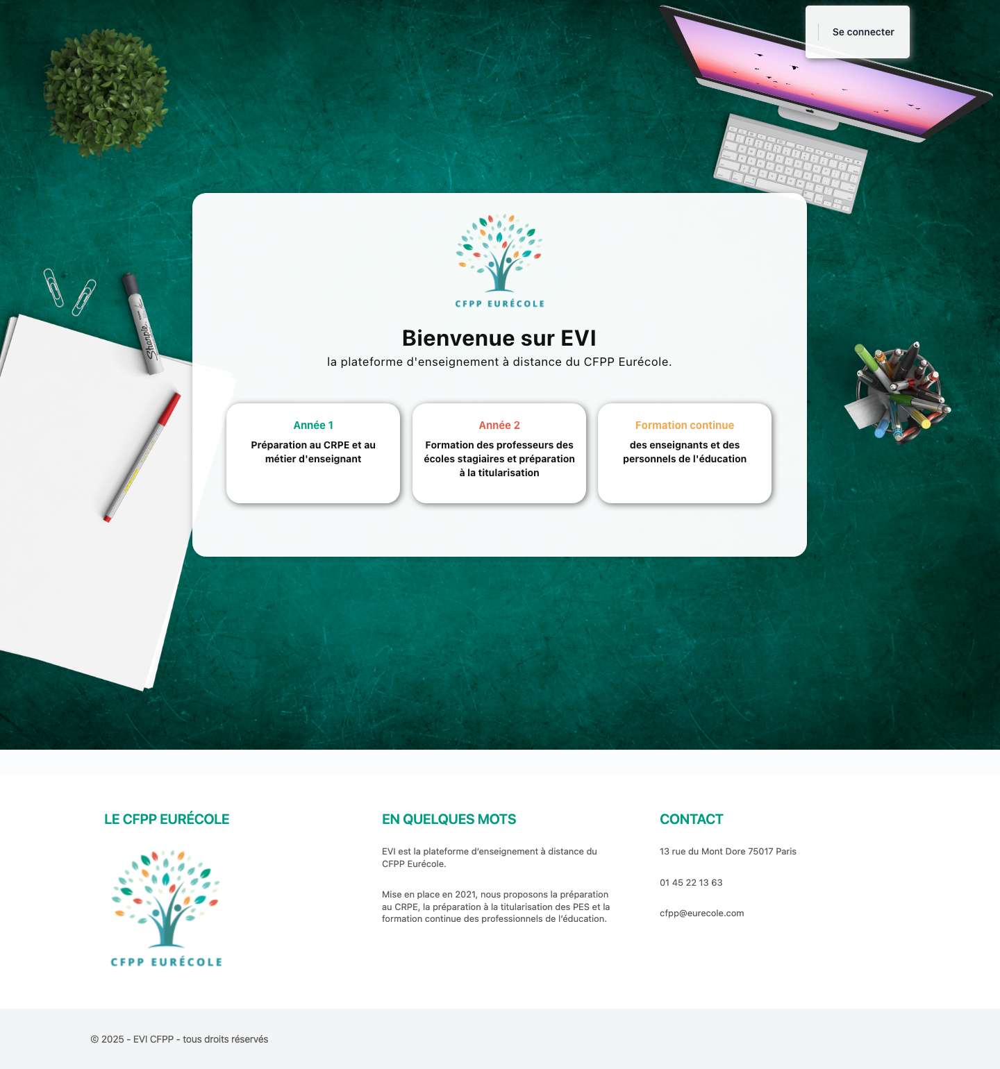 EVI CFPP - Full Screenshot