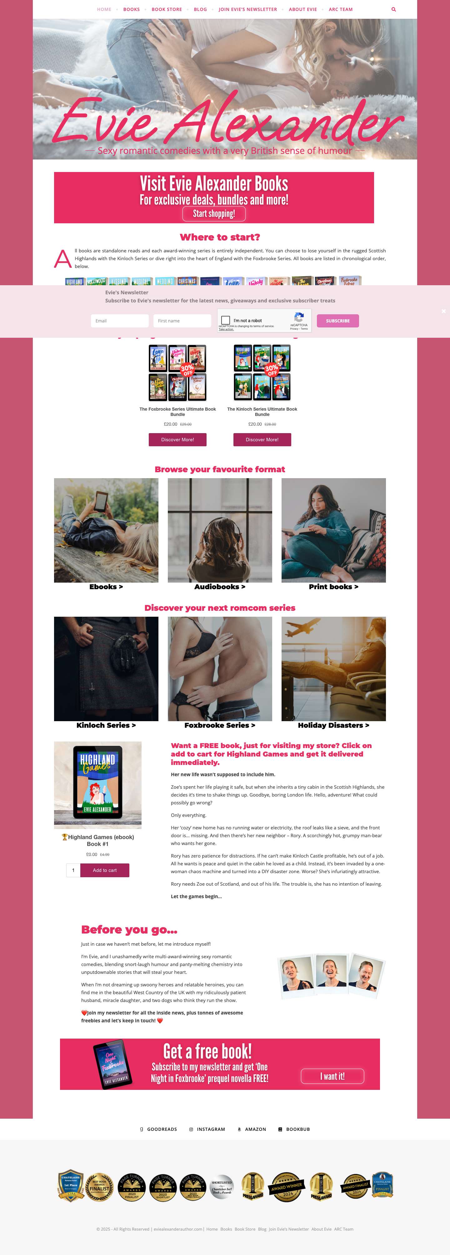 - Evie Alexander - Full Screenshot