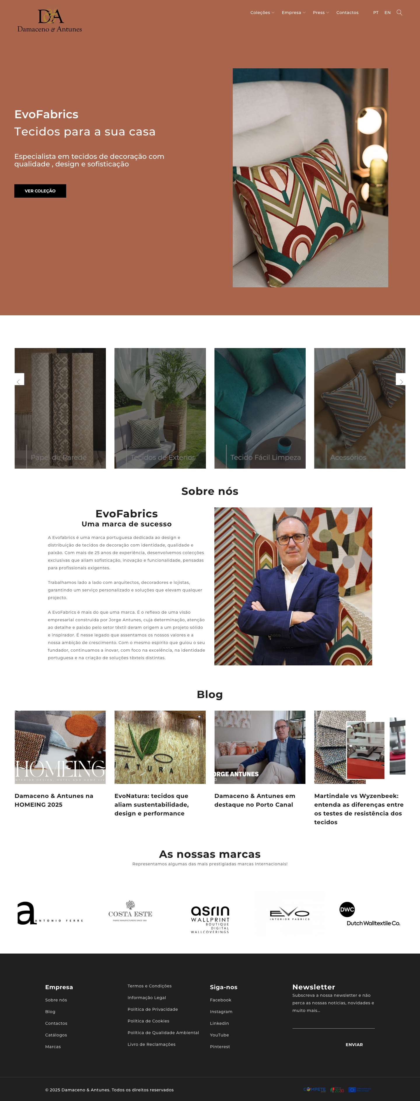 Home - Damaceno Antunes - Full Screenshot