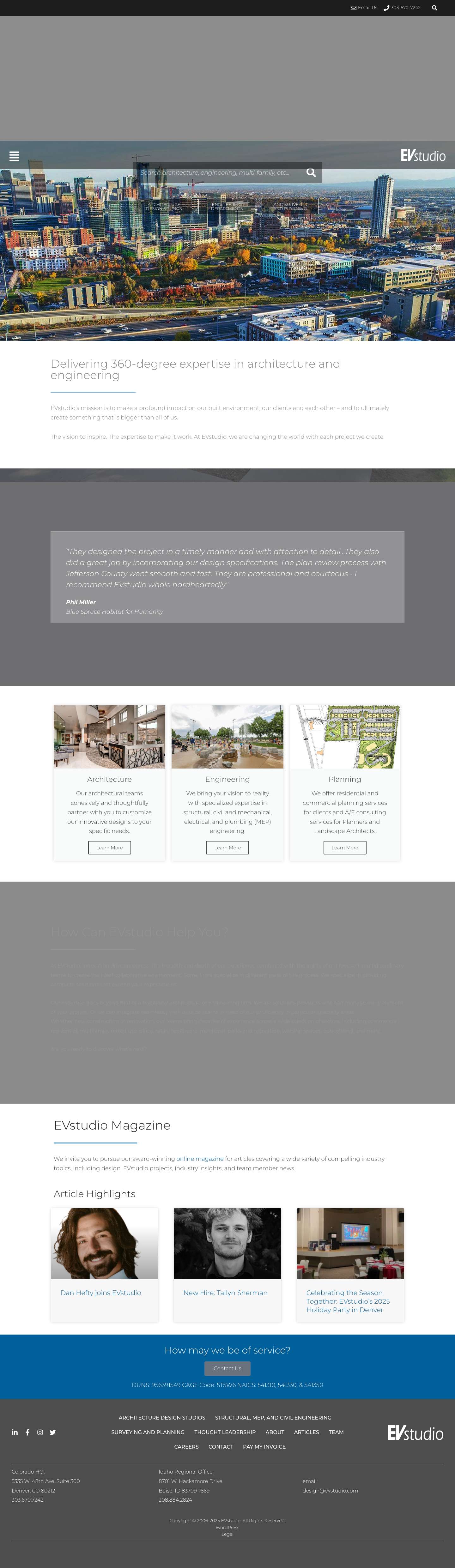 Integrated Architecture and Engineering - EVstudio - Full Screenshot