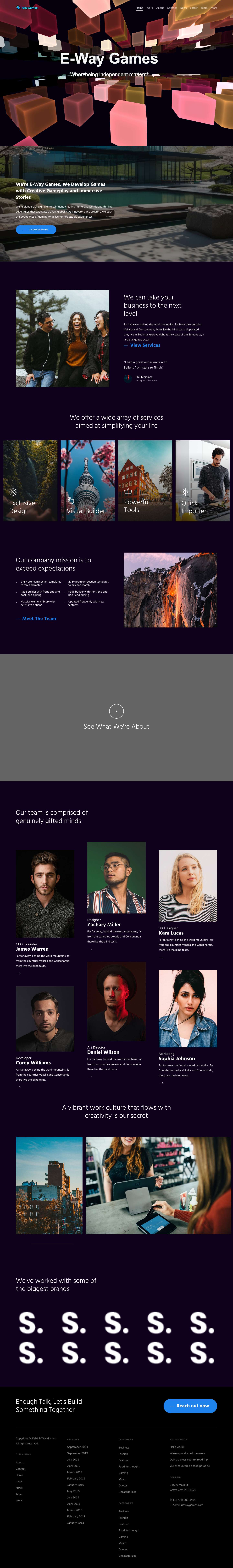 E-Way Games - Full Screenshot
