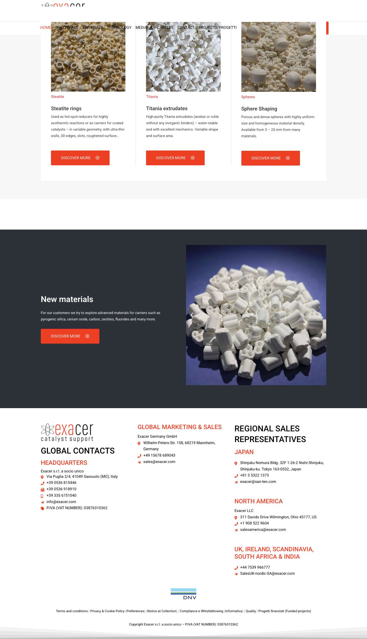 Home - Exacer - Full Screenshot
