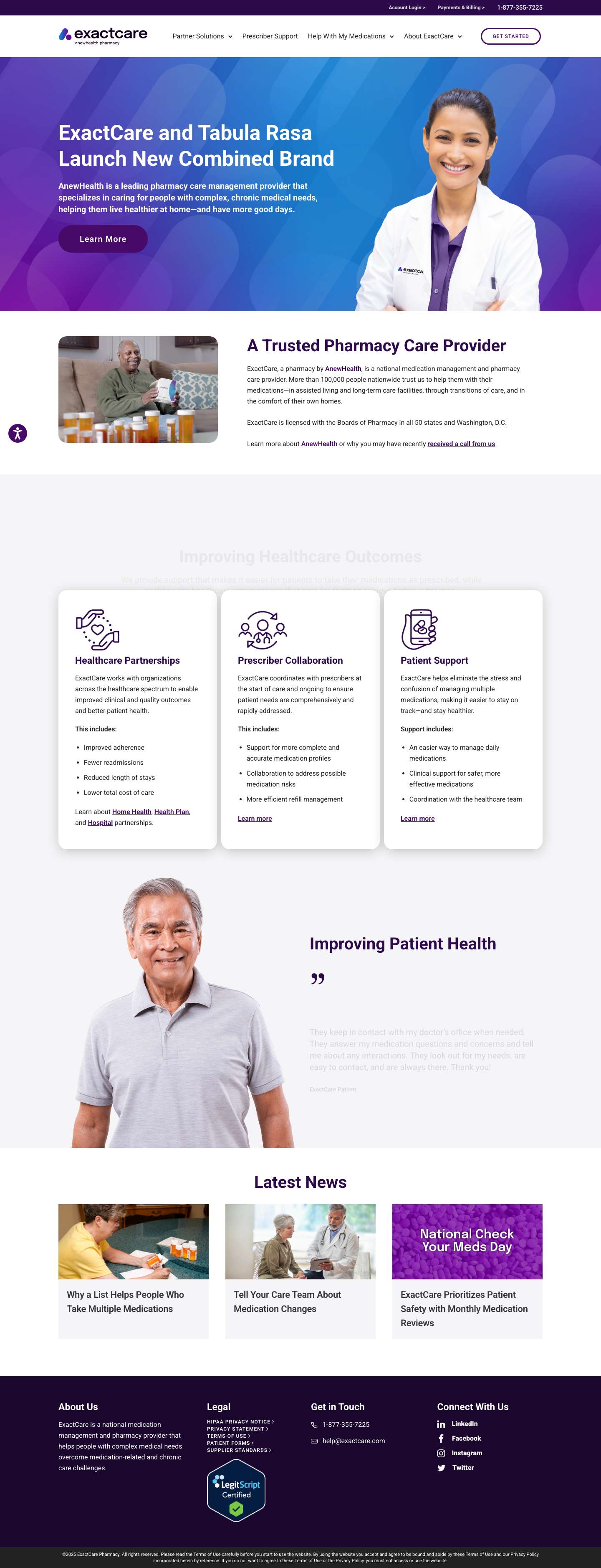 ExactCare: Comprehensive Long-Term Pharmacy - Full Screenshot